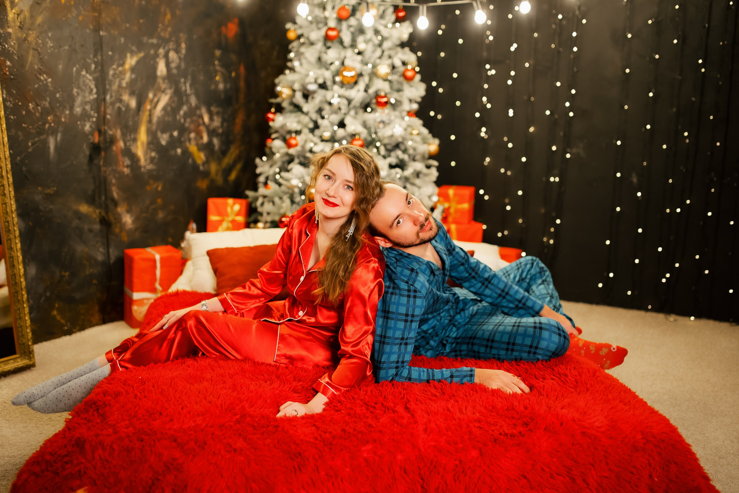 Семейный фотосет в студии Спутник. Свадебный фотограф в Хабаровске