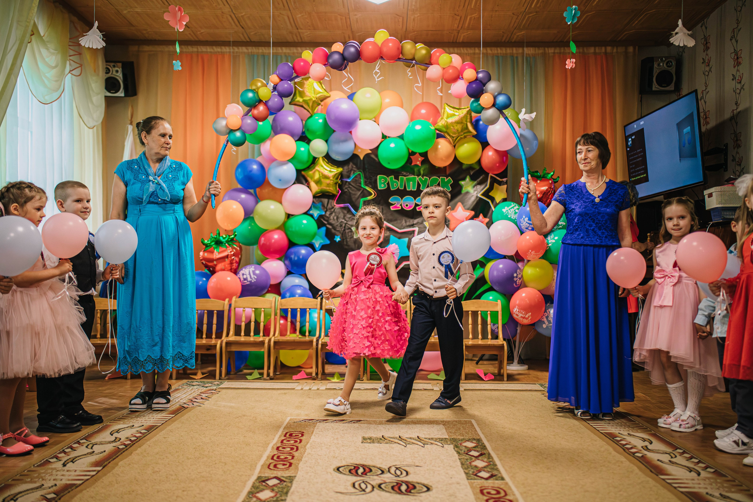 Выпускной в детском садике Светлячок г. Пустошка. Фотограф Дарья Маташкова