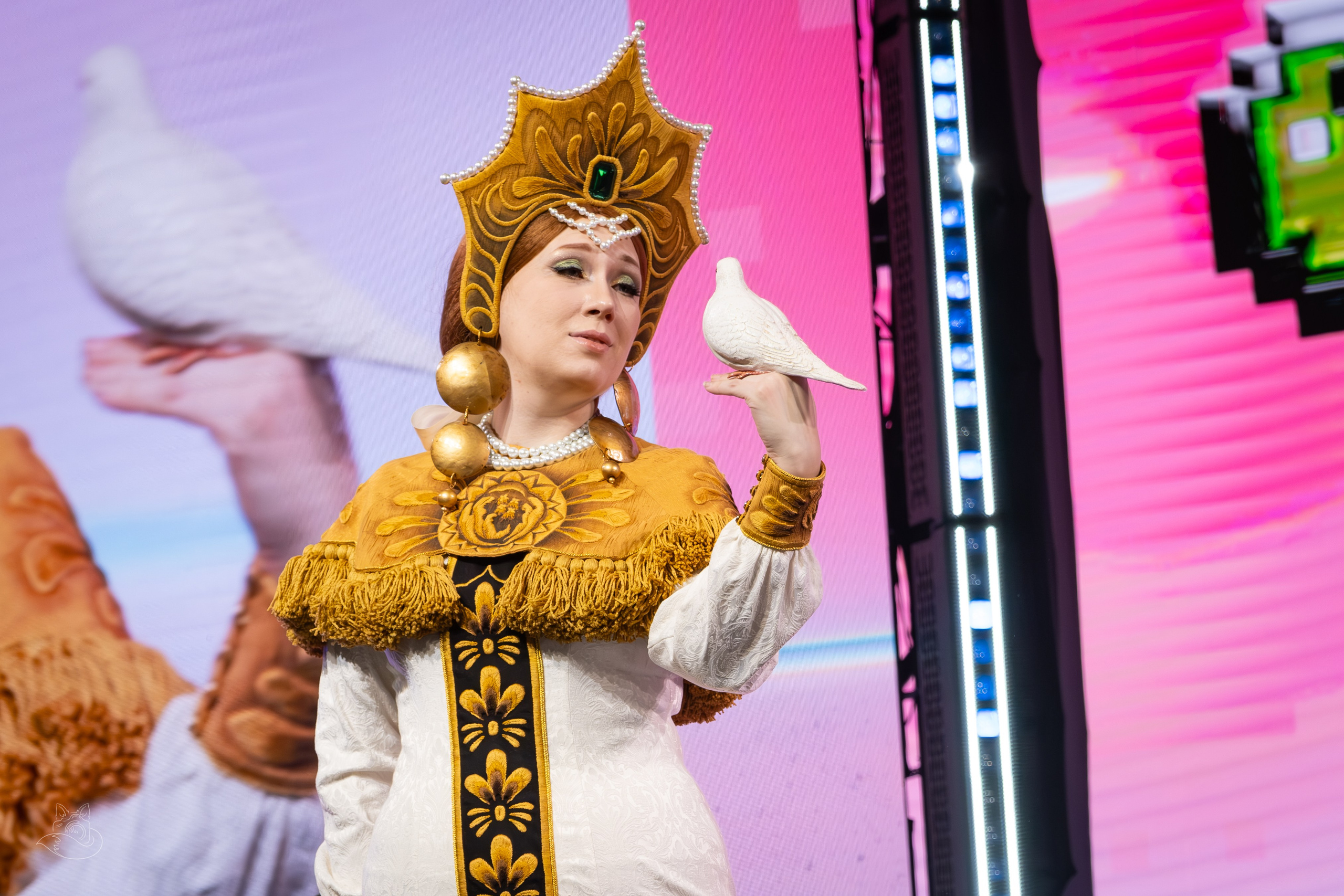 Сцена РЭД ЭКСПО 2024. Косплей фотограф