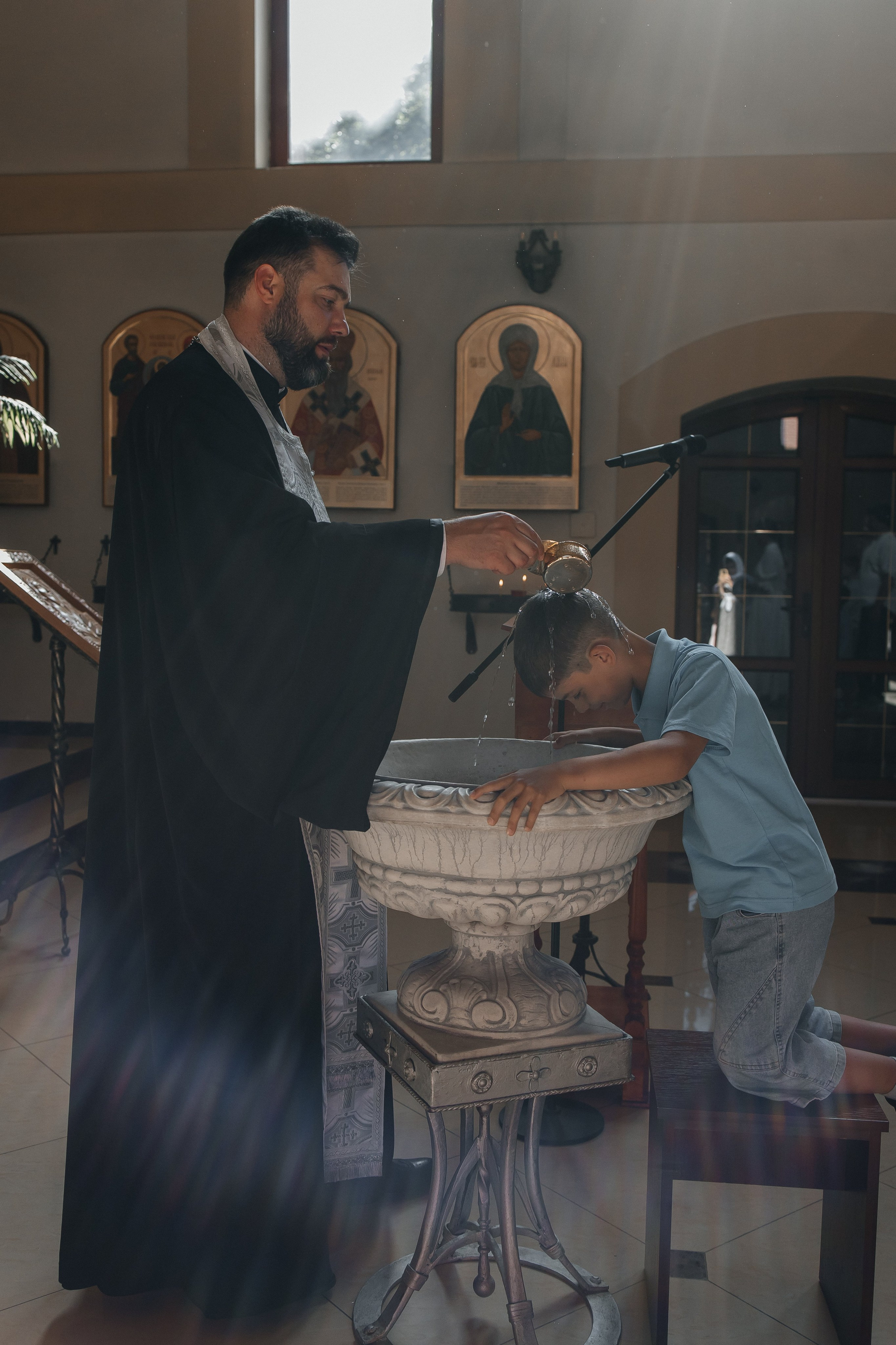 Таинство крещения. Фотограф в Тюмени