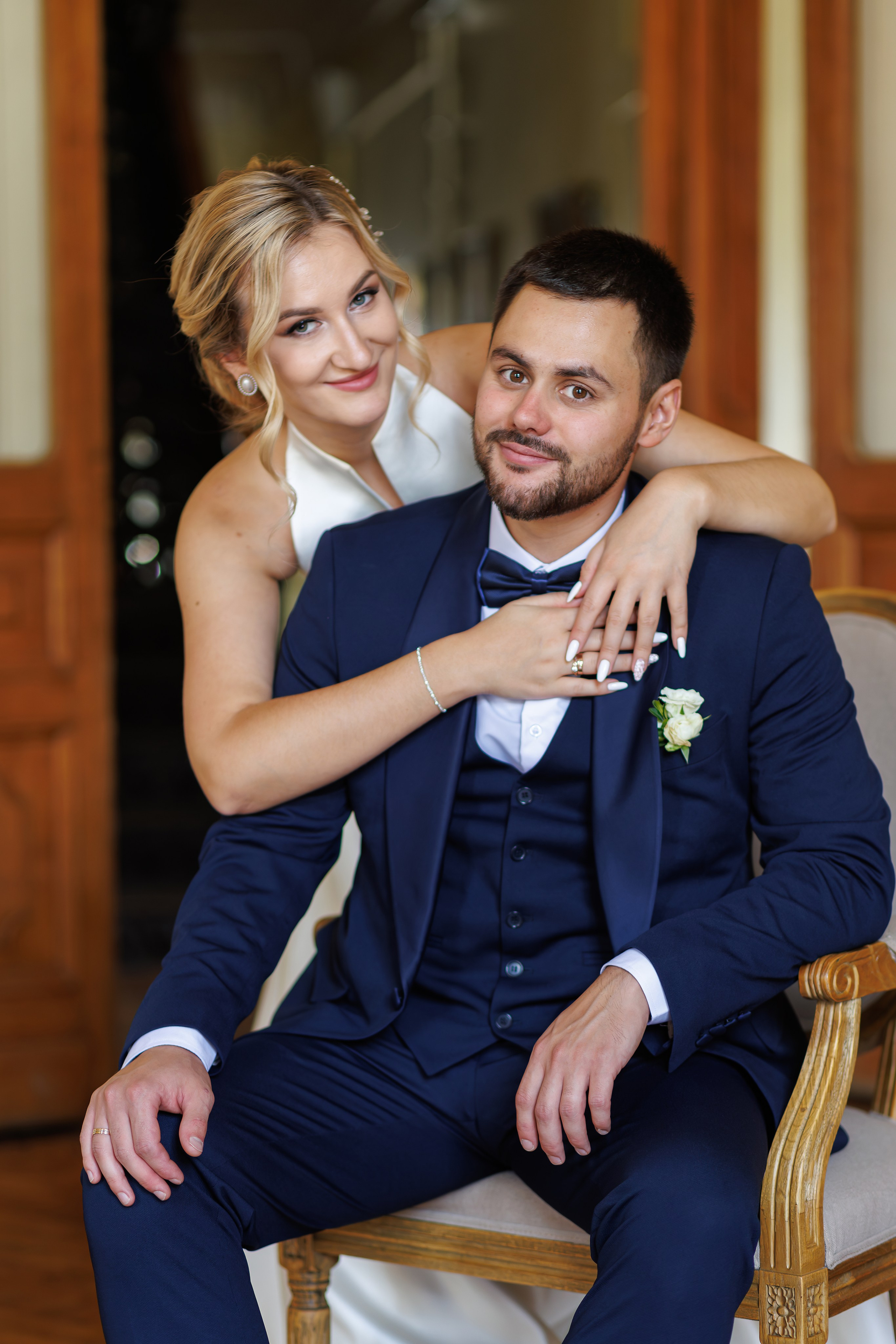 Свадебная фотосессия в библиотеке-читальне им А. С. Пушкина. Свадебный фотограф Москва и МО Сергей Киржаев