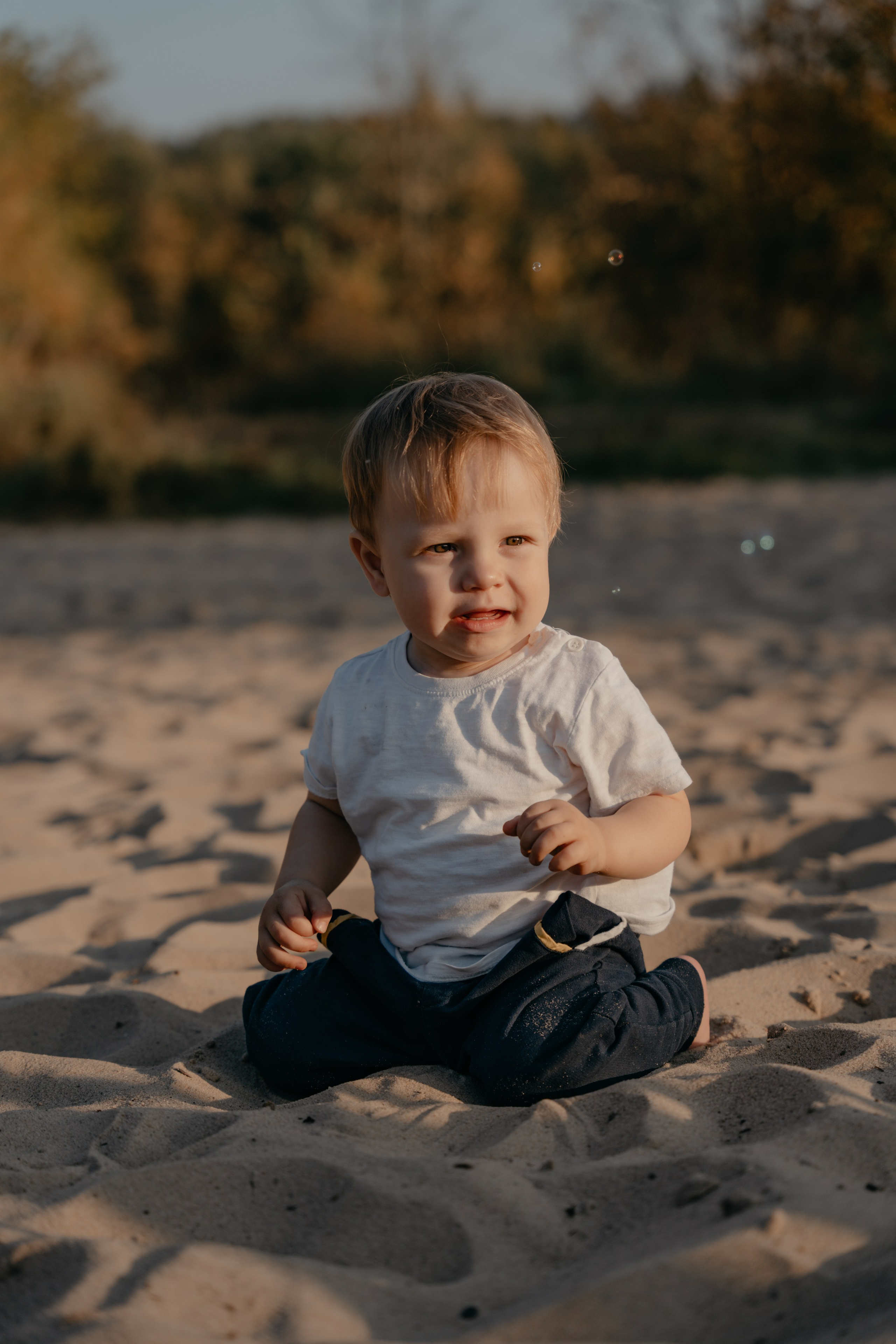Осенние краски в закате солнца