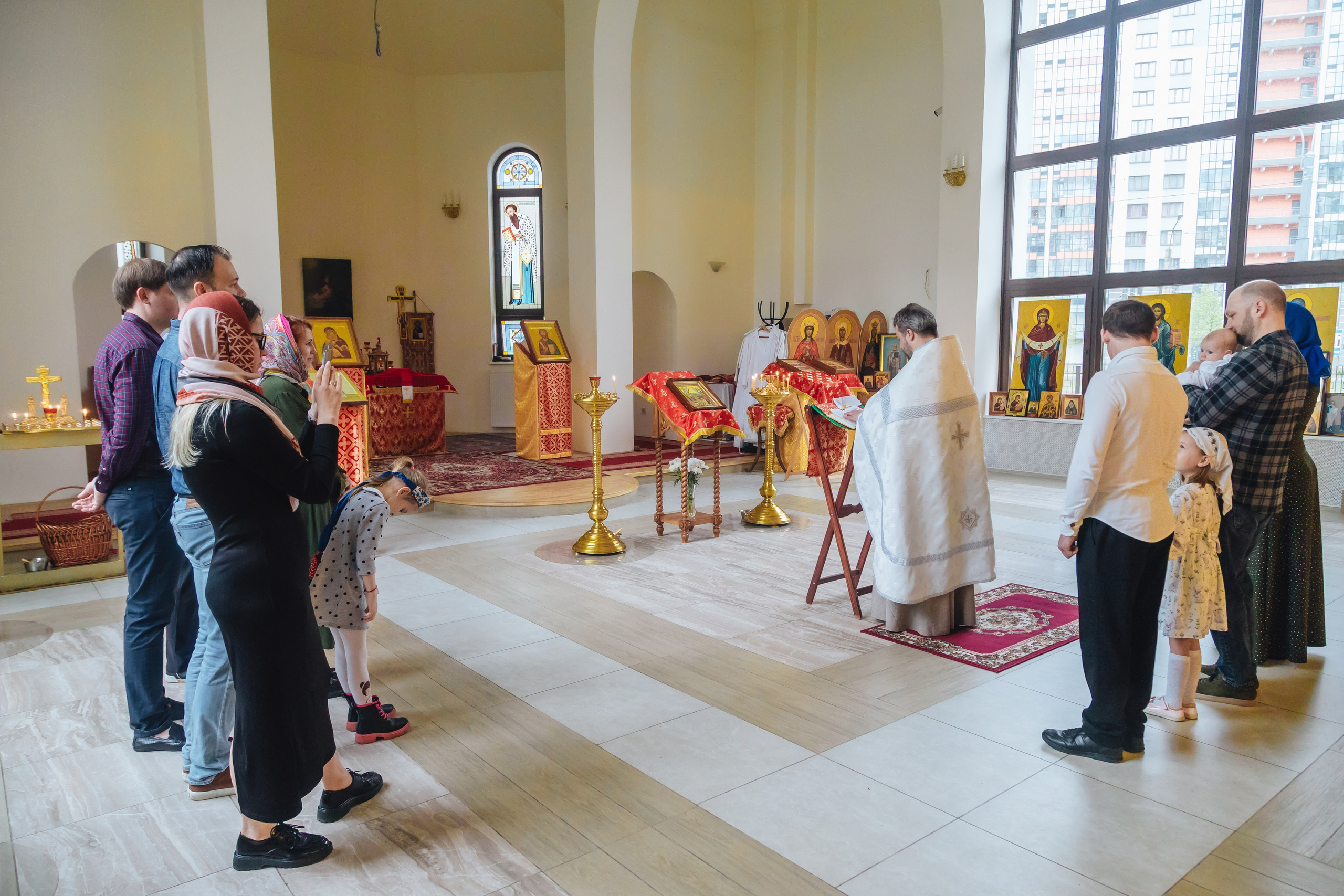 Крещение. Фотограф в Санкт-Петербурге Чумаков Семен