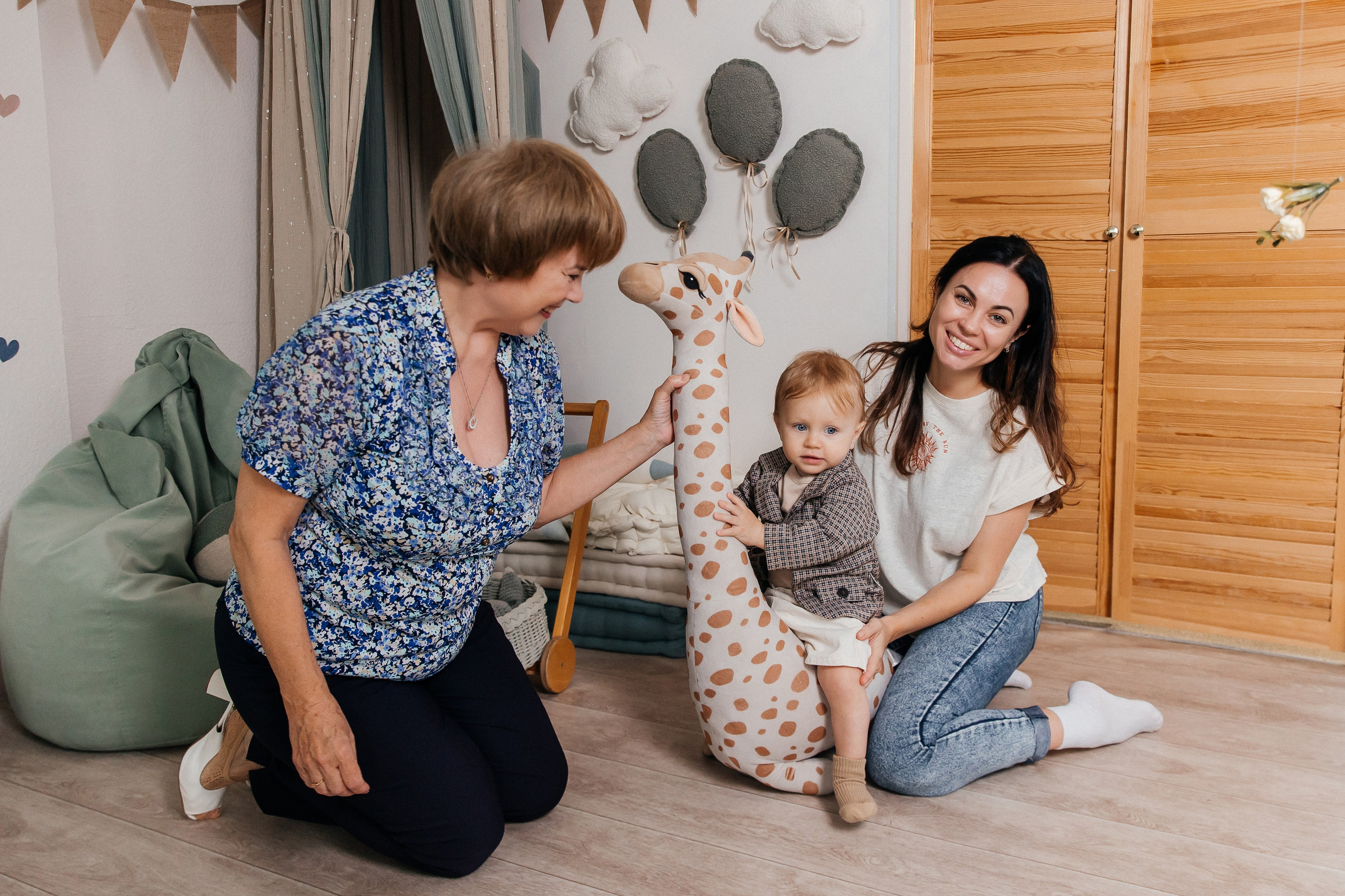 Фотосессия на 1 годик, детская фотостудия Кемерово