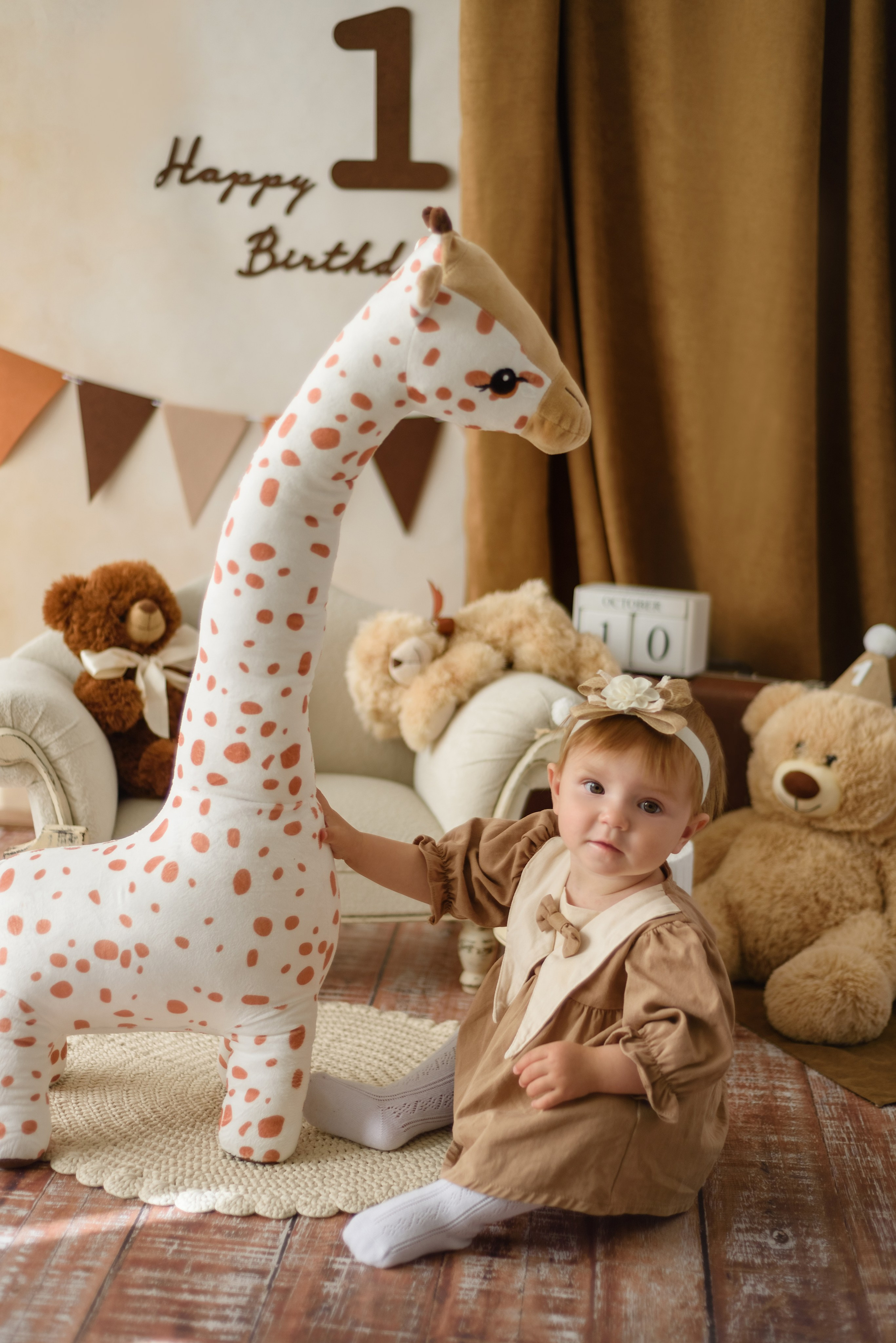 Фотозона «Мишка». Детский Фотограф |Фотограф на годик в Брянске Ирина Романова