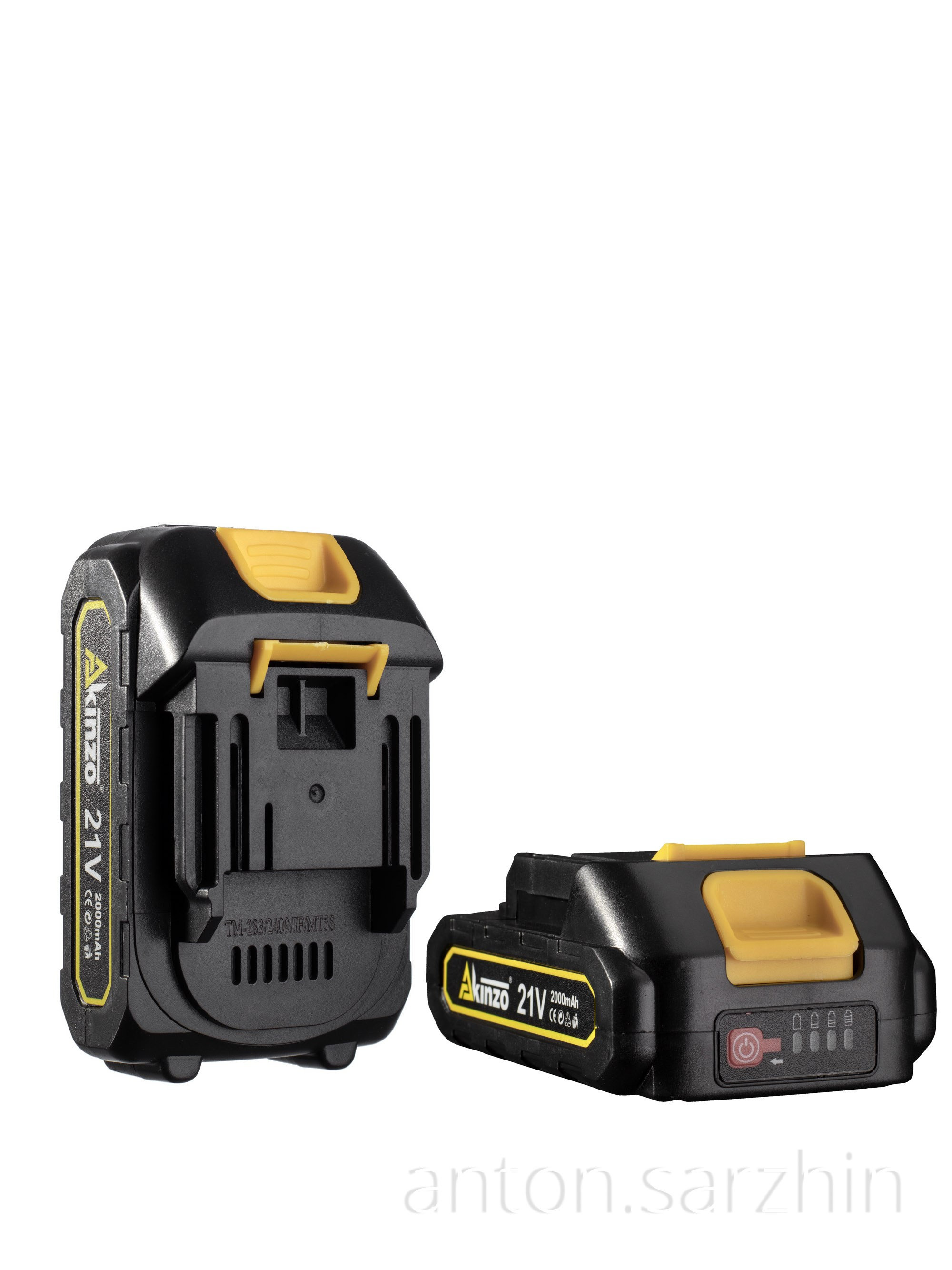 Предметная съемка набора аккумуляторов