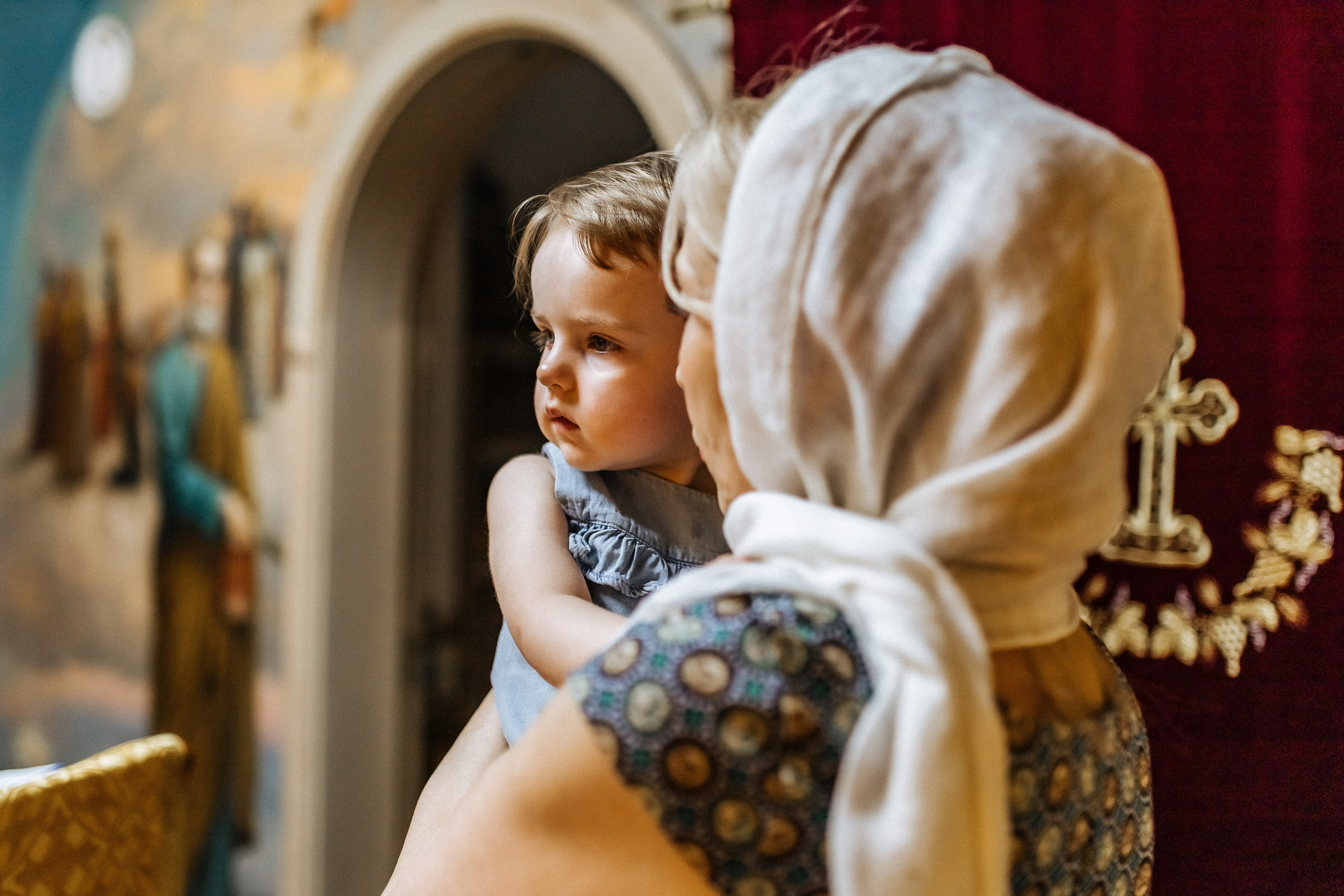 Важное событие. Крещение. Церковь Преображения Господня. Профессиональный фотограф, Москва |Видное Елена Елизарова