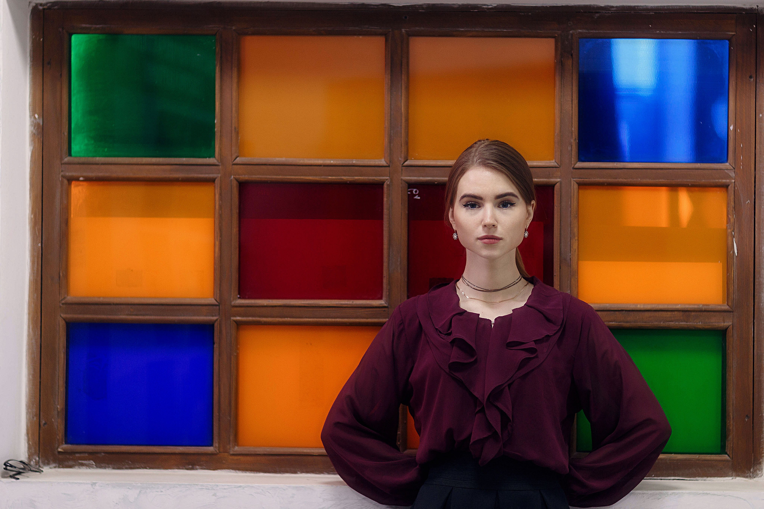 Фотосессия с Машей в Чувашском художественном музее. Портретный и репортажный фотограф в Чебоксарах Андриян Чаркин