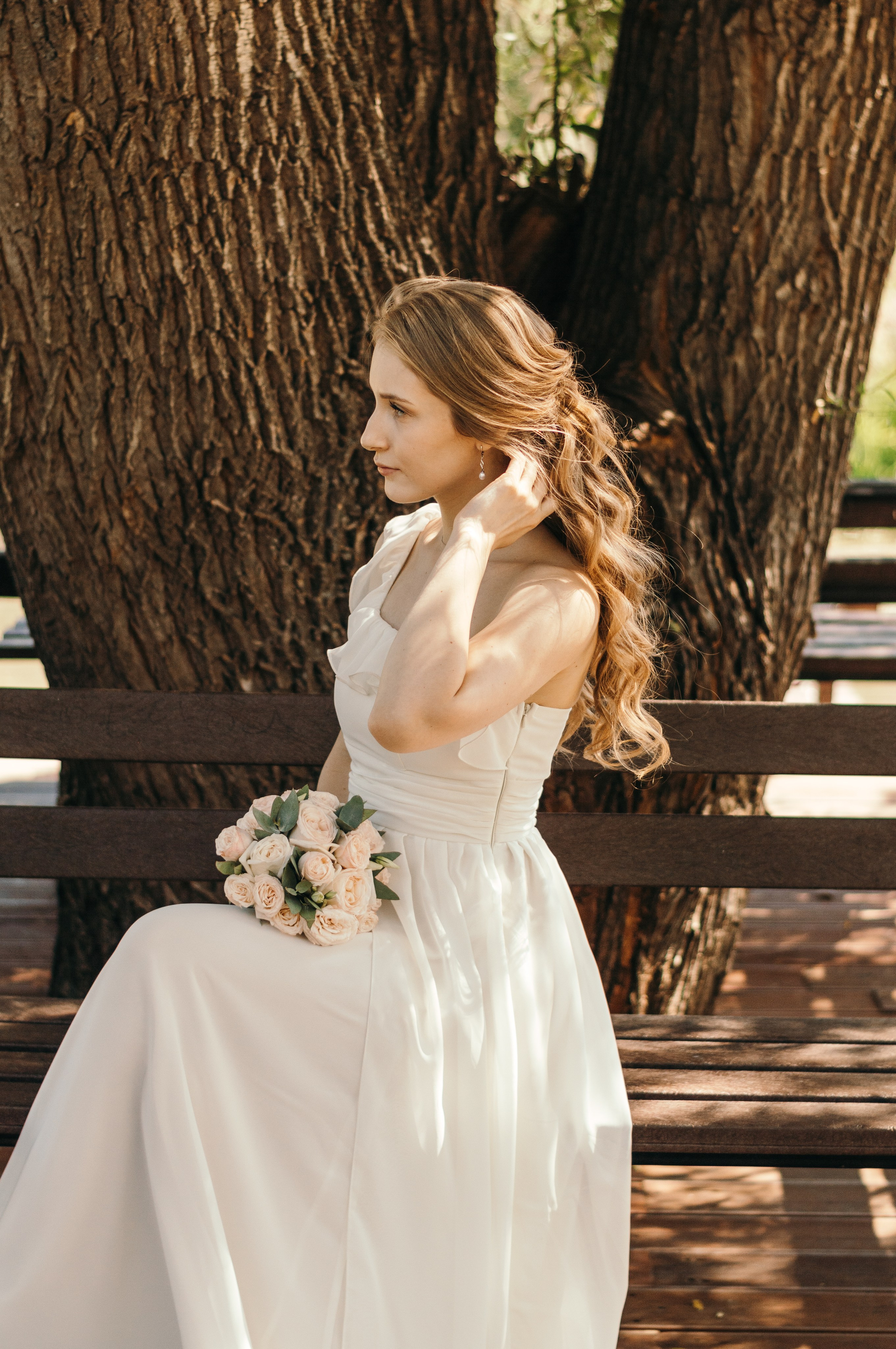 Свадебная фотосессия в солнечный день. Ксения и Артемий. Портретный и лавстори фотограф в Стерлитамаке Альбина Шарт