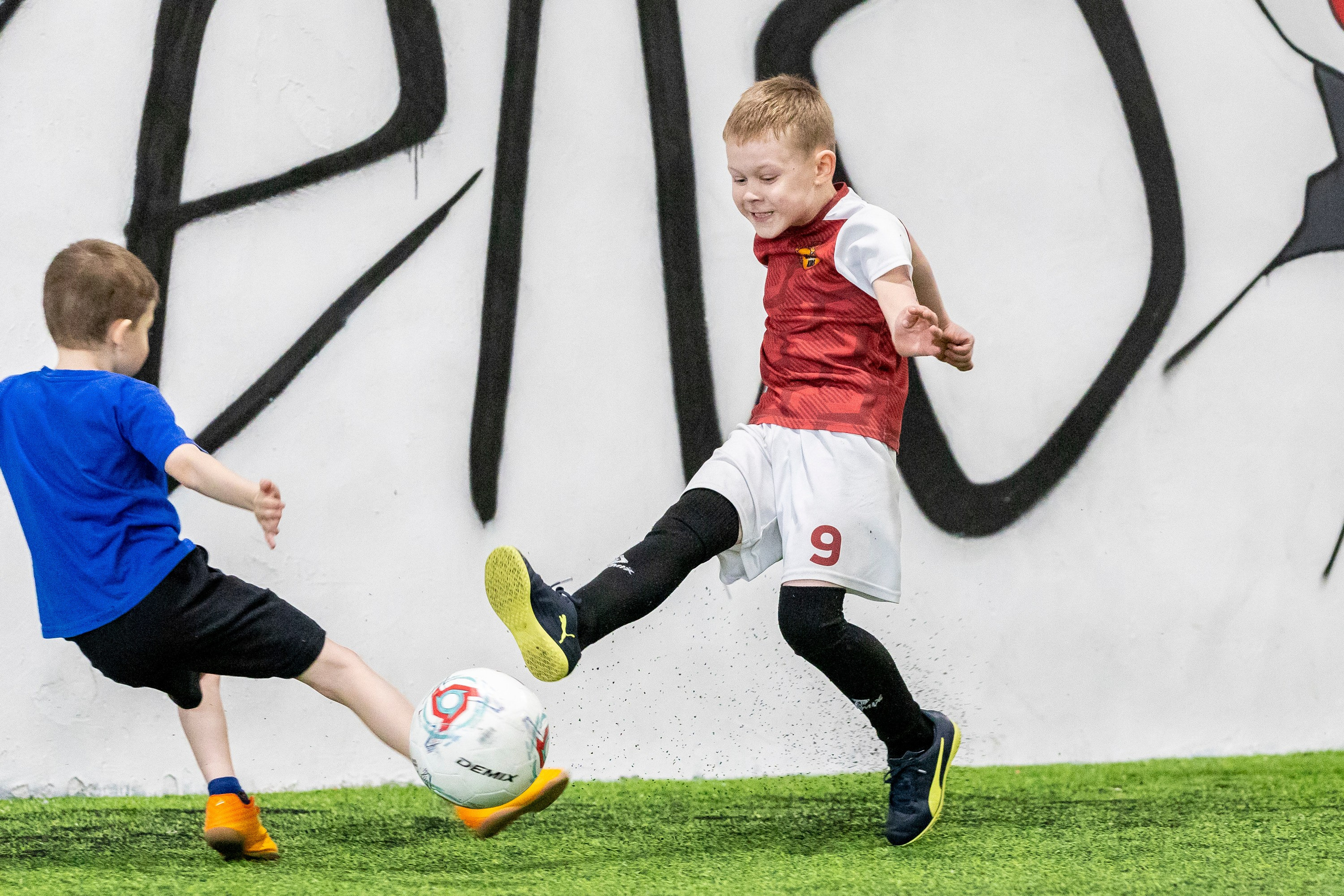 Детский футбол. Спортивный и репортажный фотограф в Екатеринбурге Пустовая Аделя