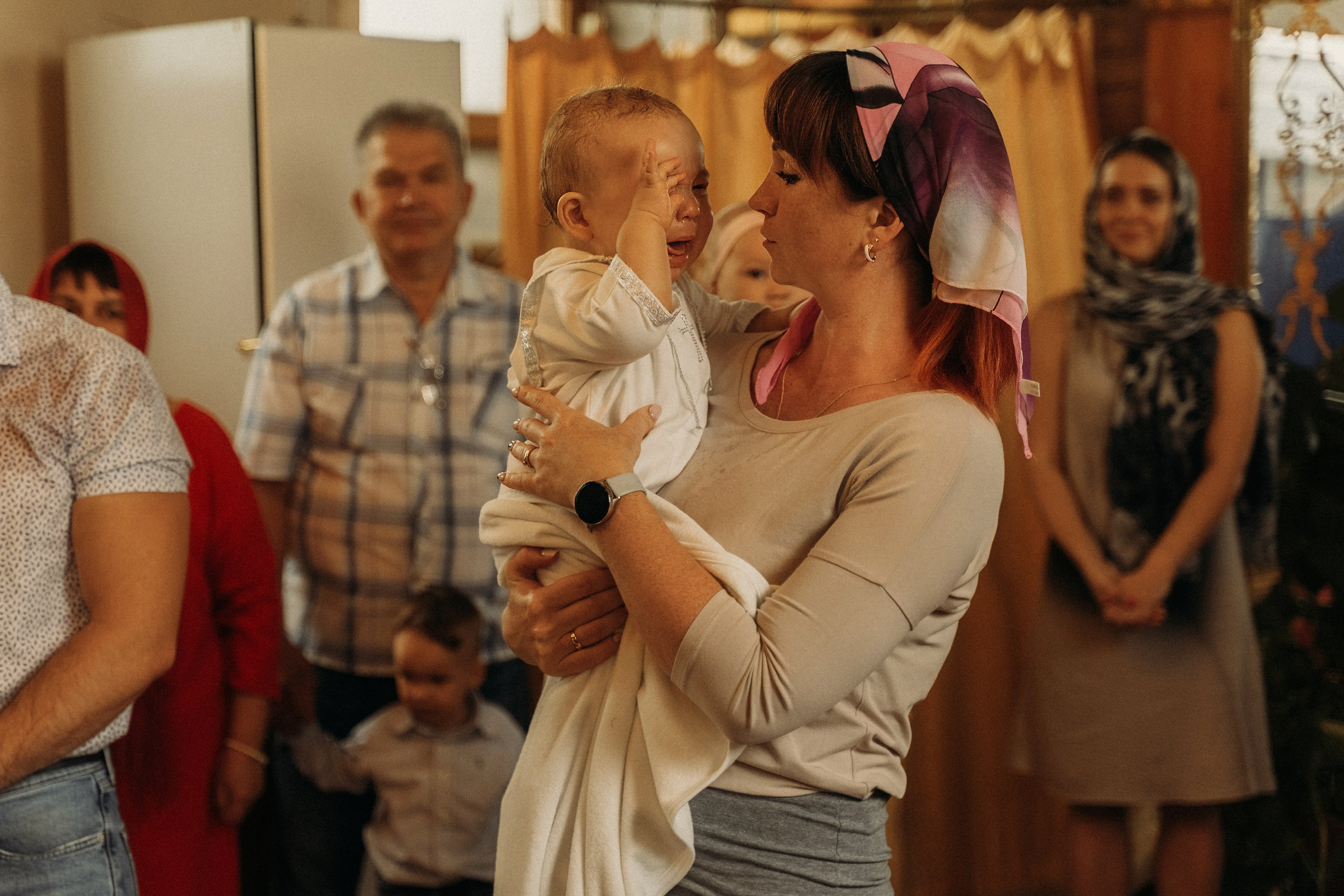 INFANT BAPTISM. Family Photographer Ksenia Kos