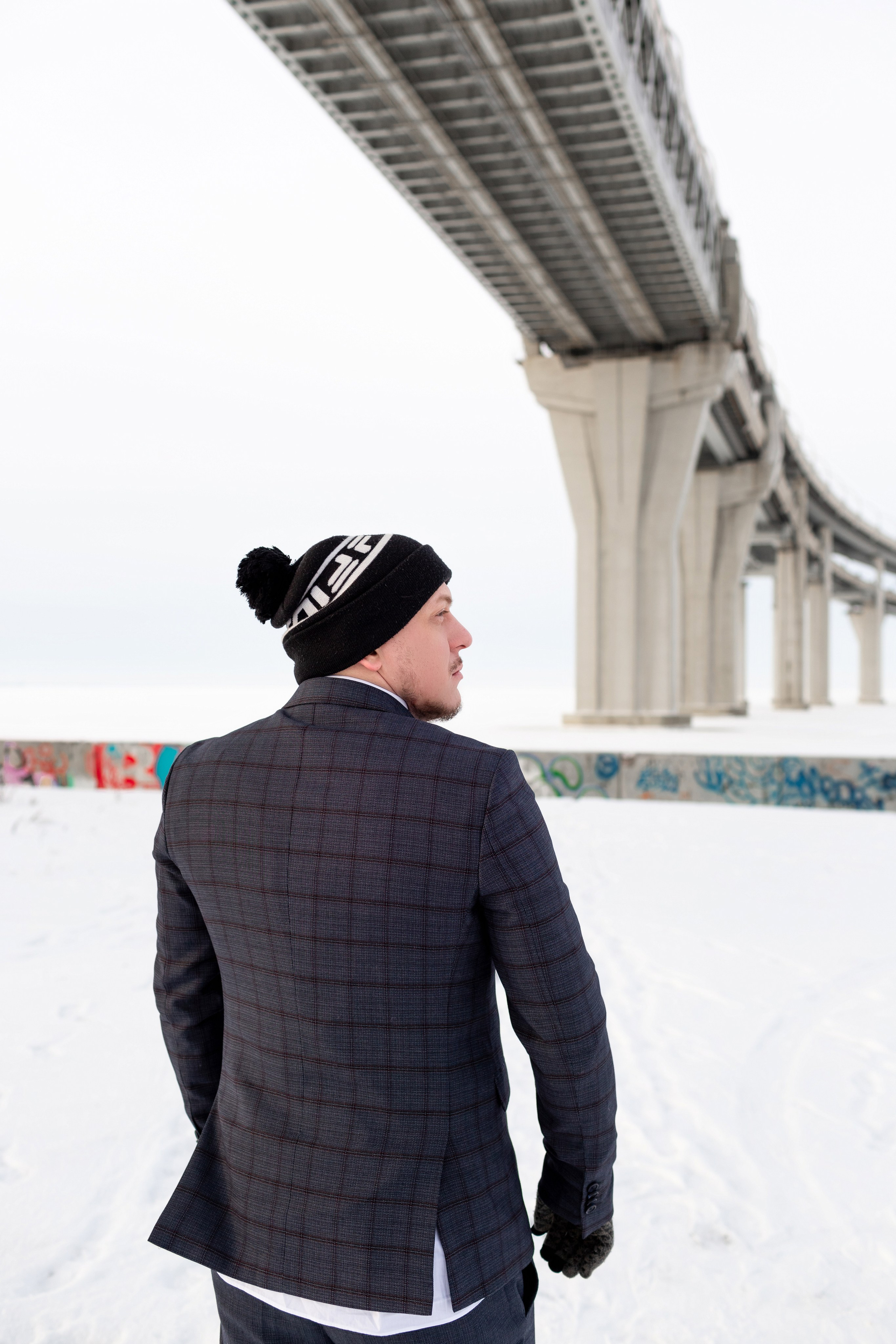 Свадебная фотосессия зимой. Свадебный фотограф Кирилл Белый