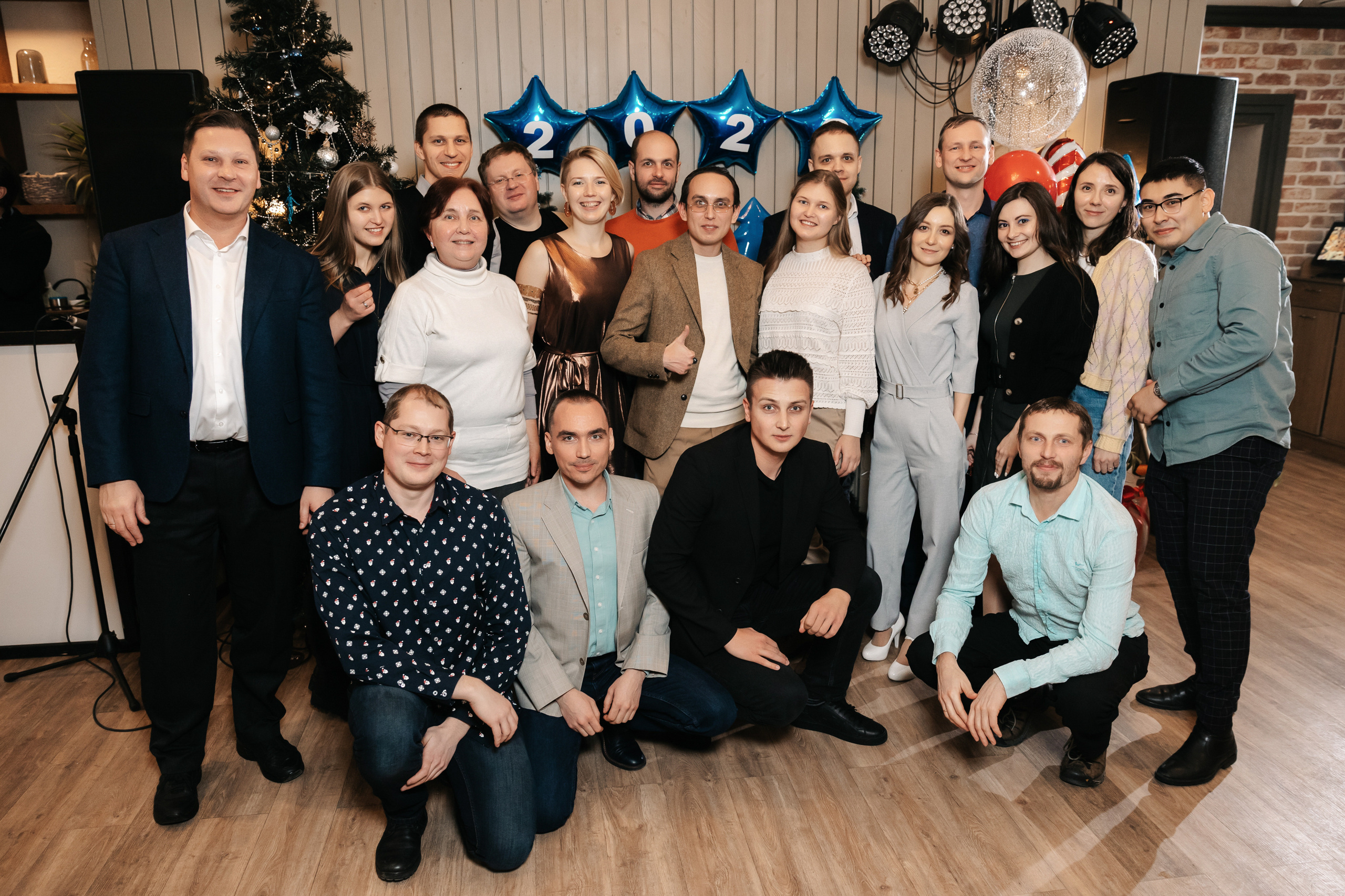 Новогодний корпоратив компании «ЮНИПРО» 27 декабря 2021 года. Ведущий на свадьбу, корпоратив и юбилей в Москве Сергей Рябинин