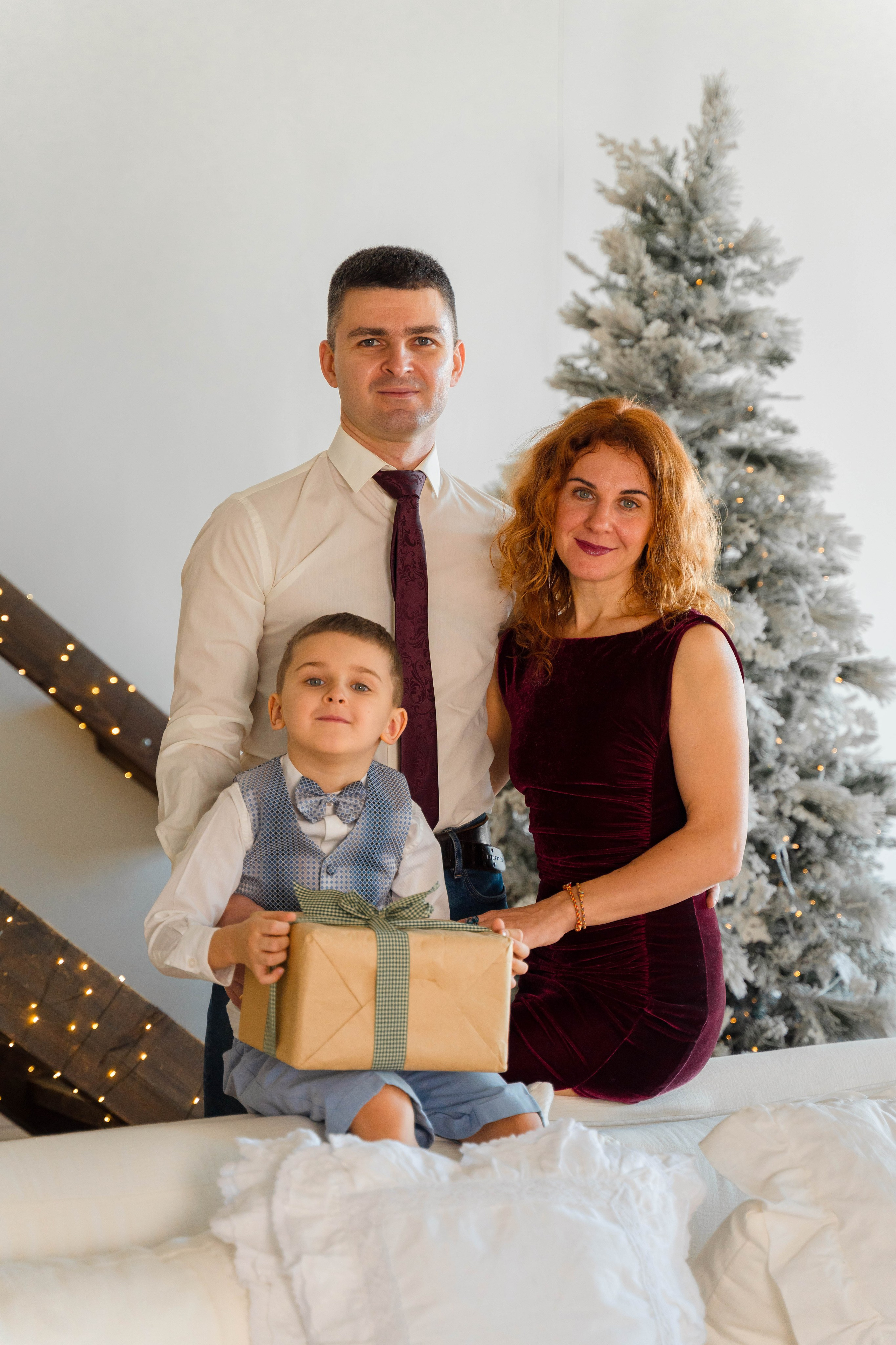 Семейная новогодняя фотосессия. ALISON FILMS