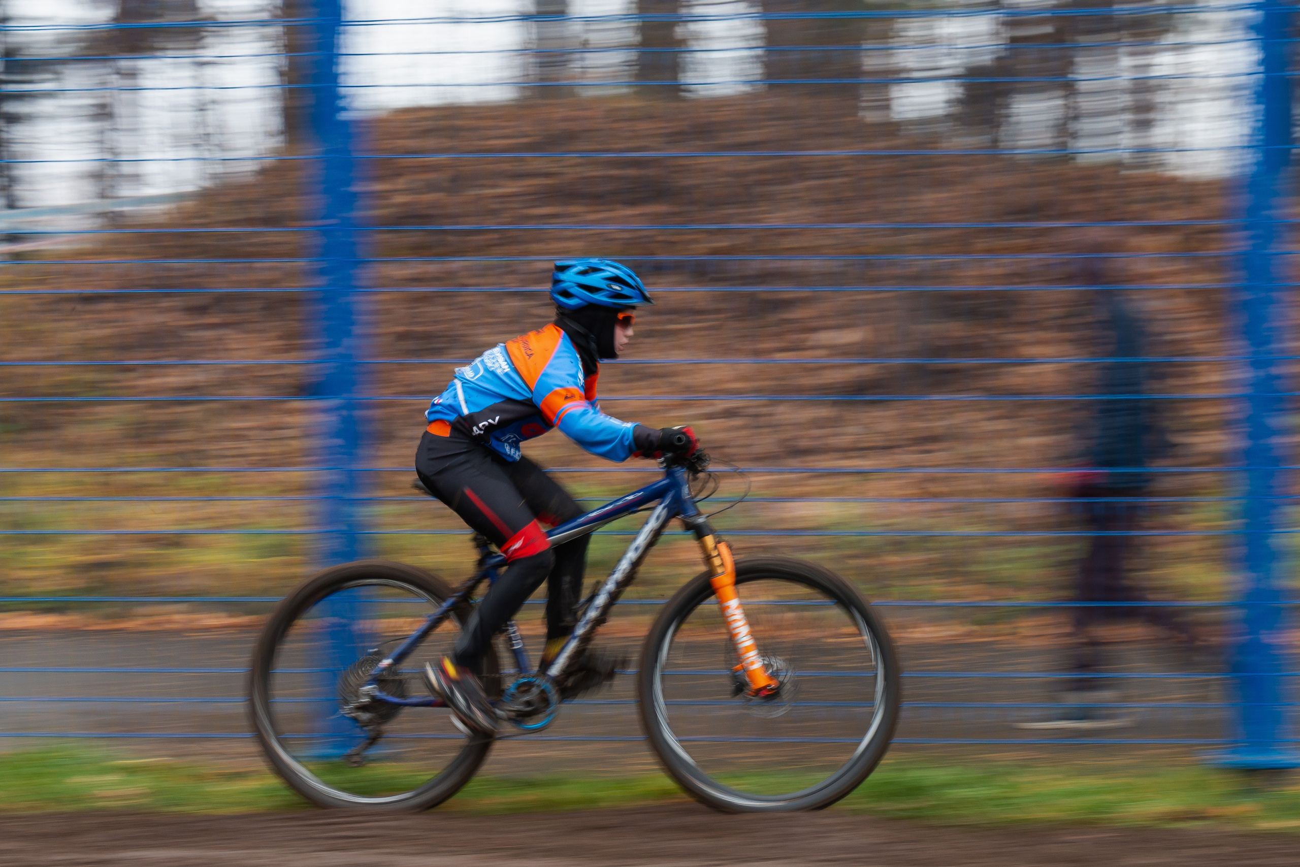 55-й Всероссийский велокросс на призы АО «ИРЗ». Олег Романов. Мастер фото по спорту