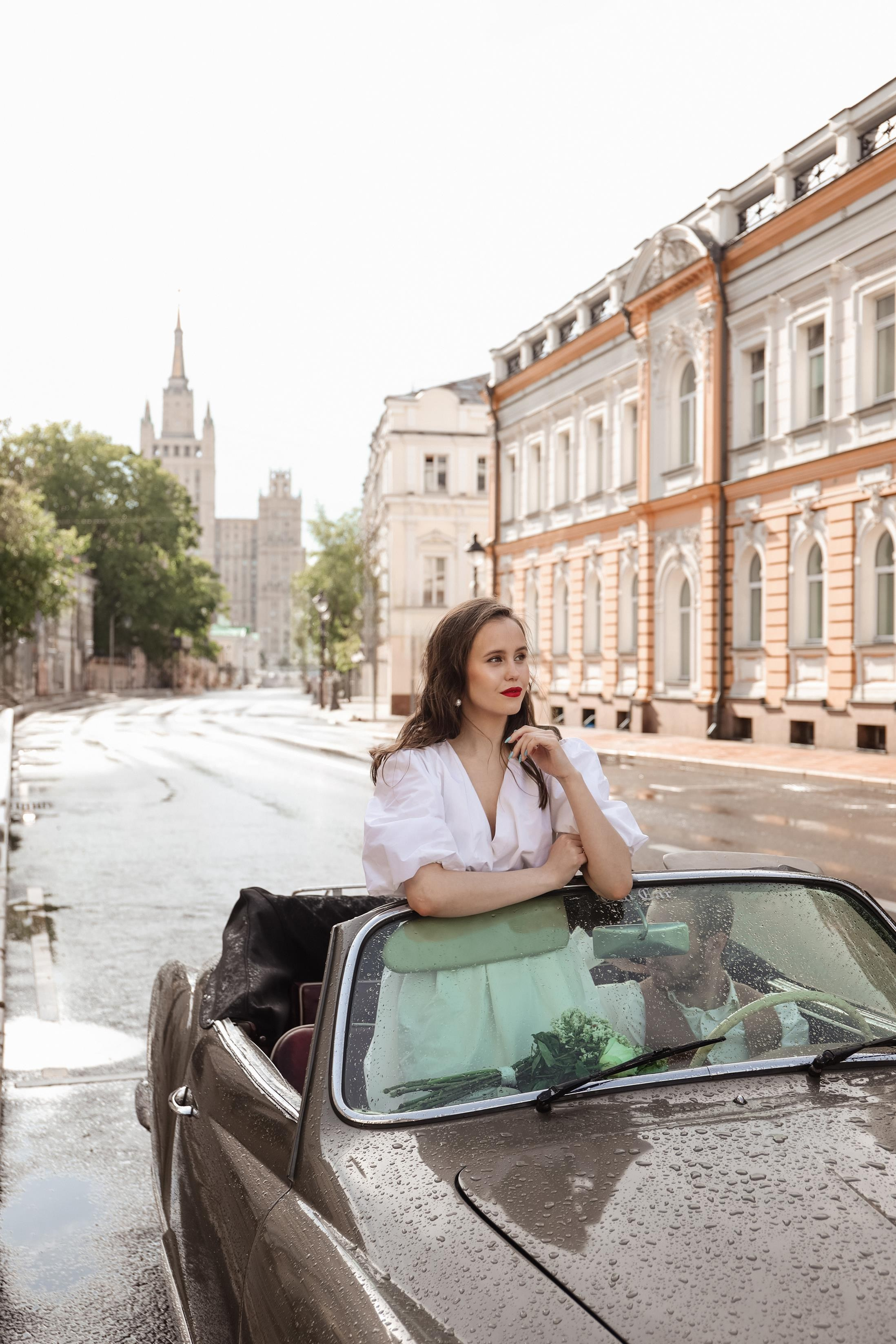 Jump in my car. Алина Малышева, свадебный и семейный фотограф Москва