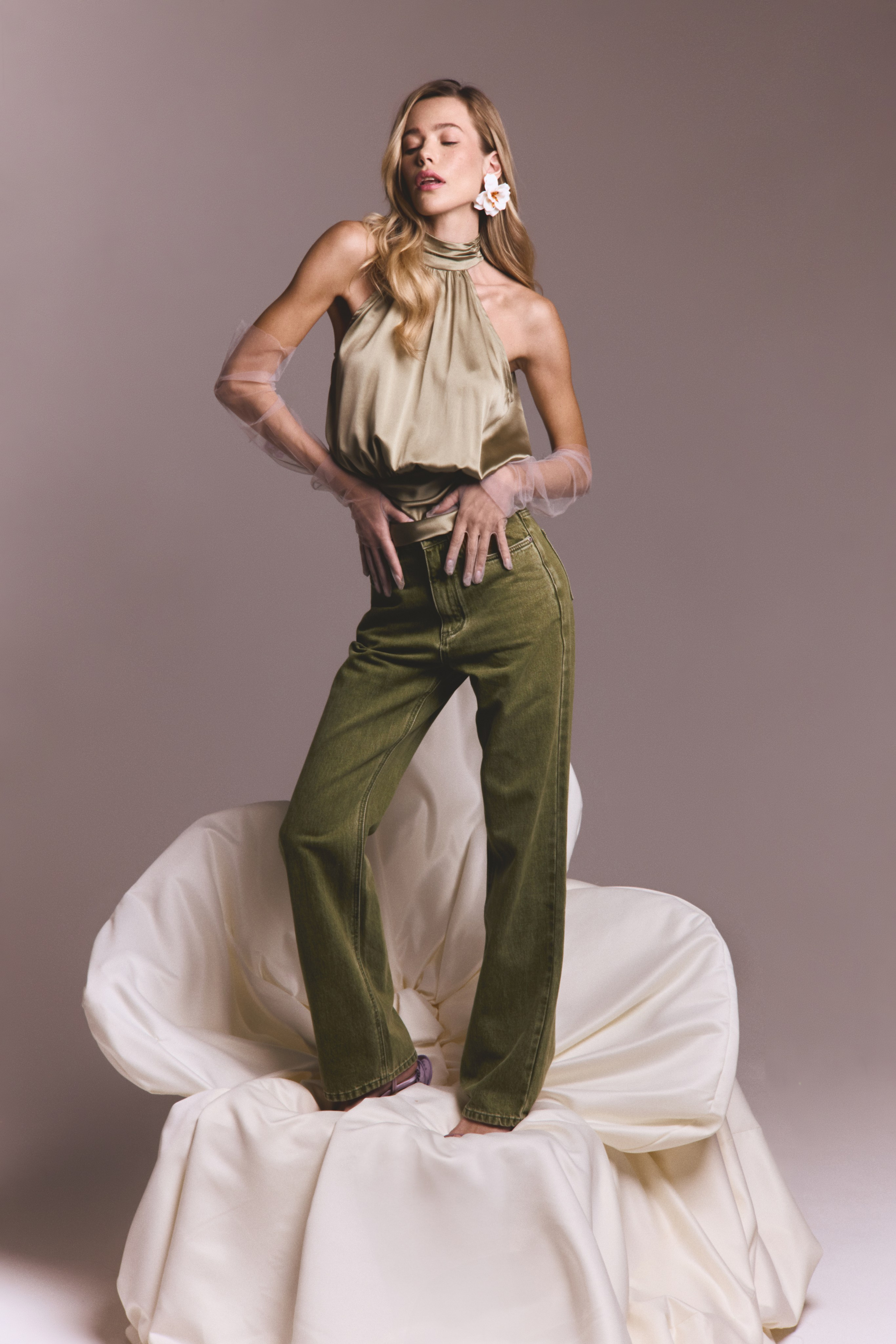 Nude story Campaign. Аксёнова Оля — сет-дизайнер, художник-постановщик, Москва