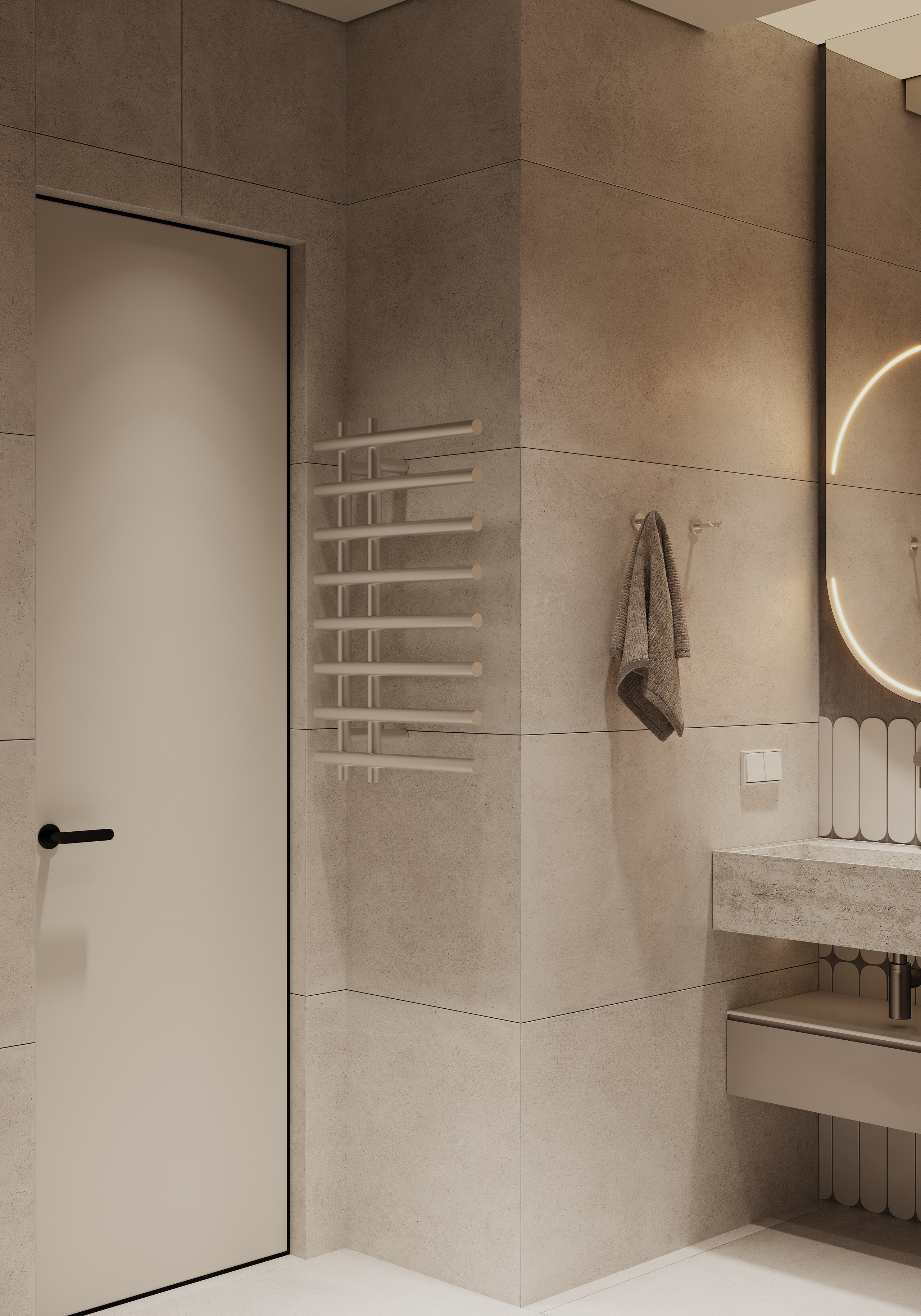 Санузел по заказу. Визуализации интерьера