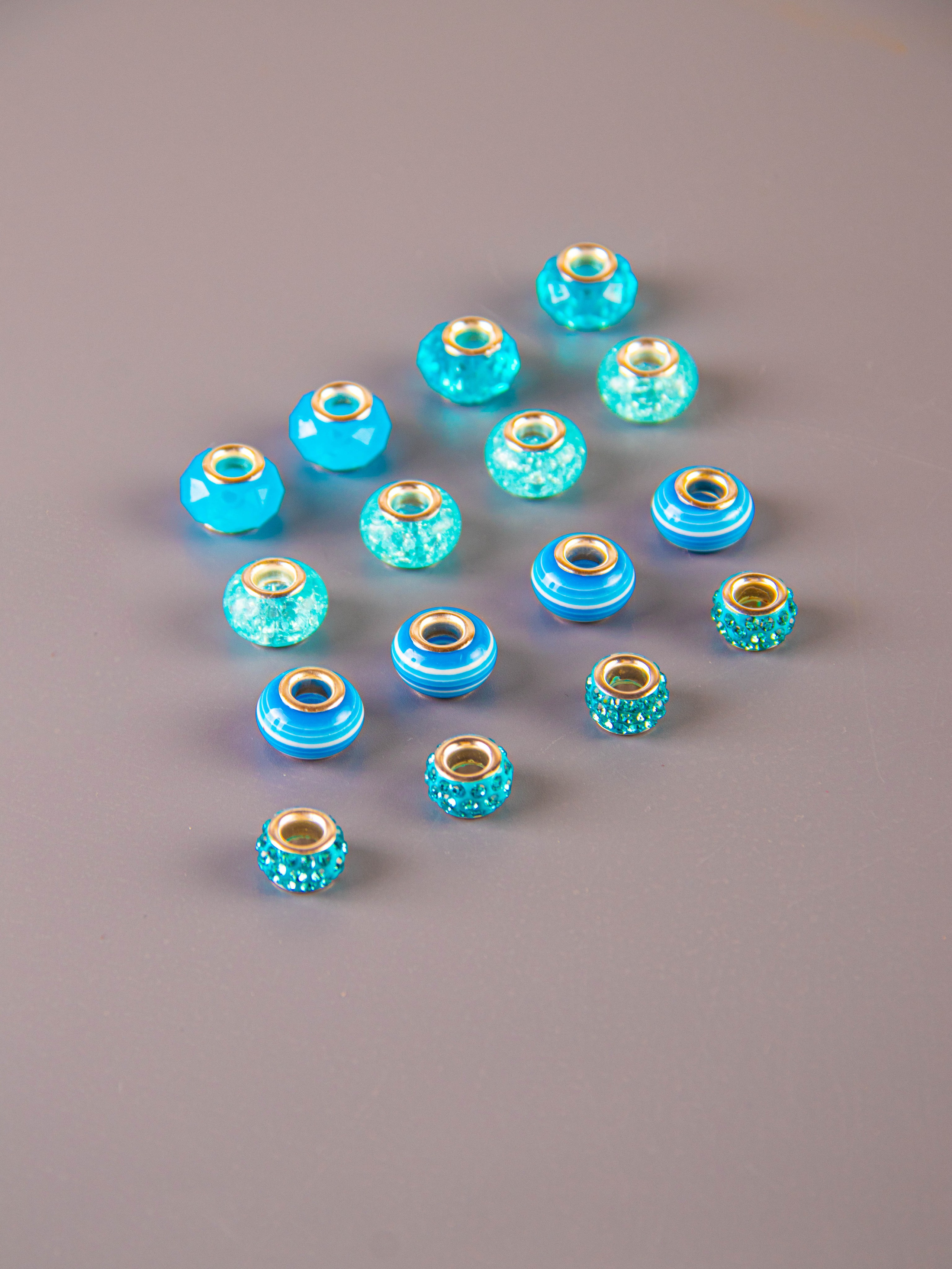 Набор по созданию браслетов (голубой). «Матрица»