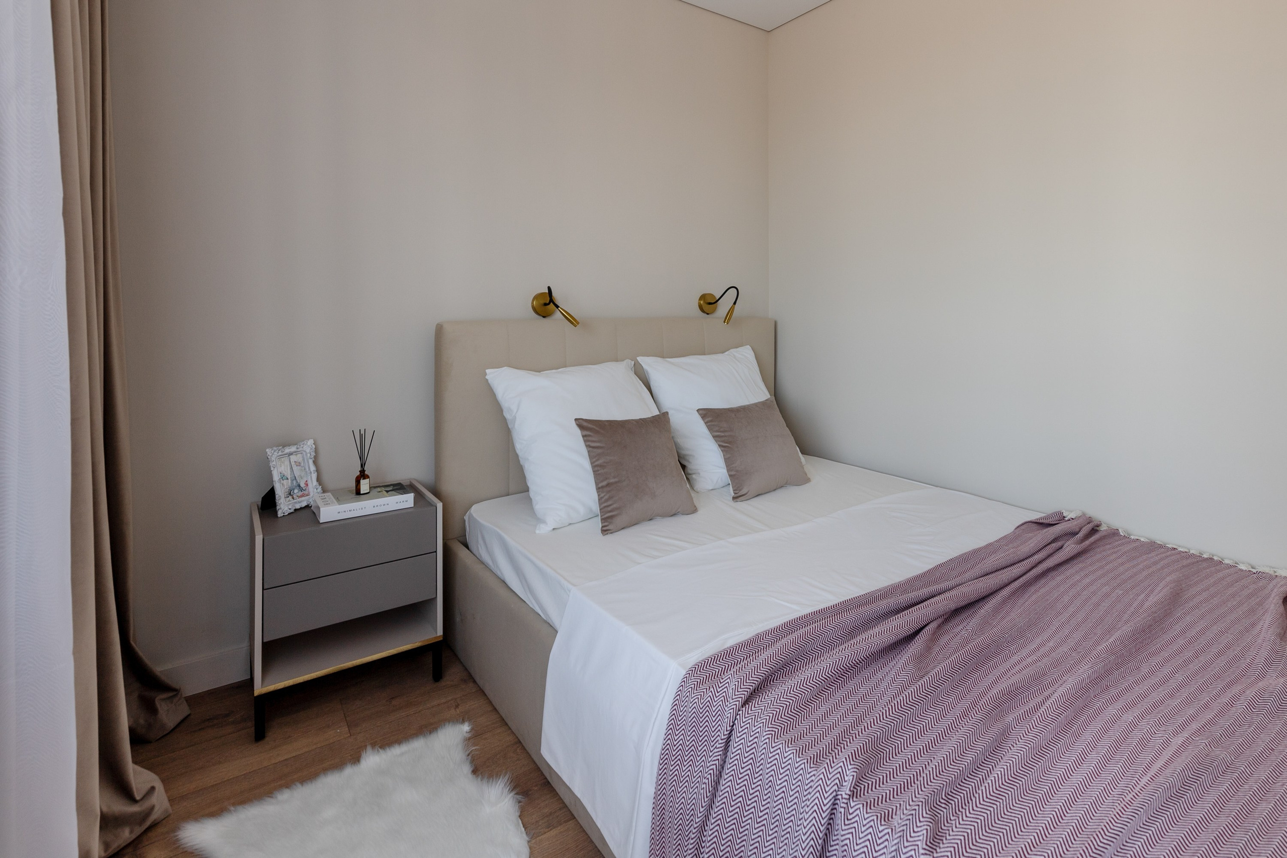 Интерьерная съемка квартиры в ЖК Квартал Che. Интерьерный фотограф в Санкт-Петербурге Екатерина Цыбулько