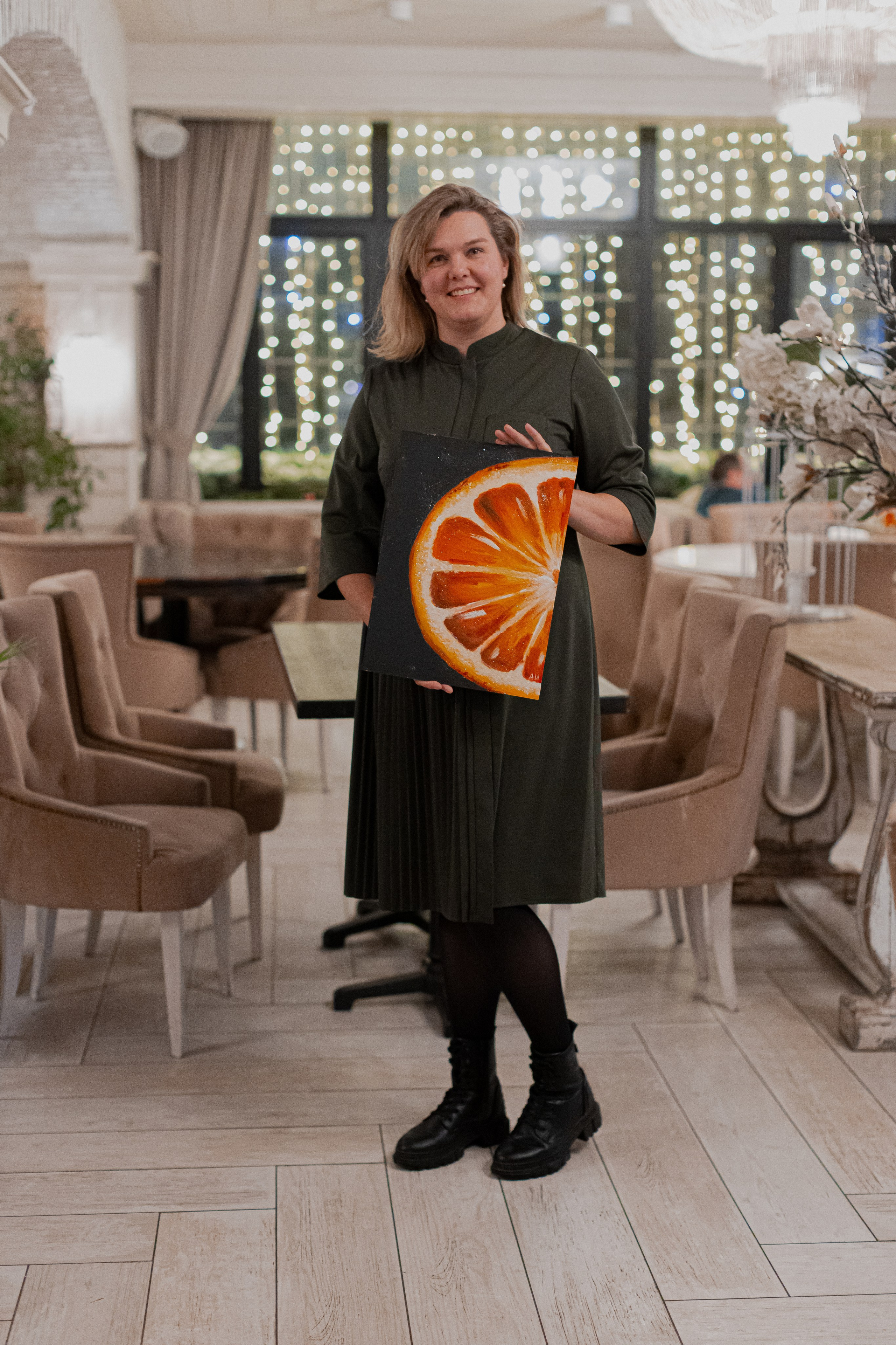 Мк Апельсин (для женского клуба ВМЕСТЕ). Анастасия Ракчеева Художник