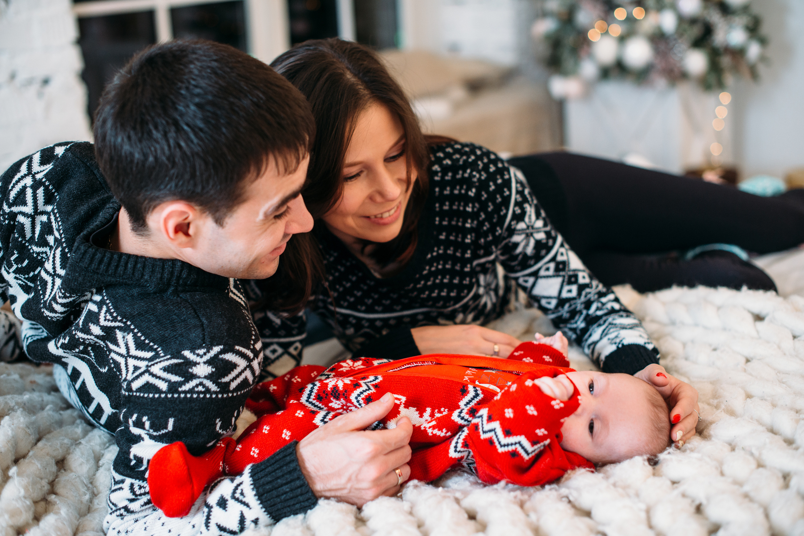 Семейная фотосессия в фотостудии СПб
