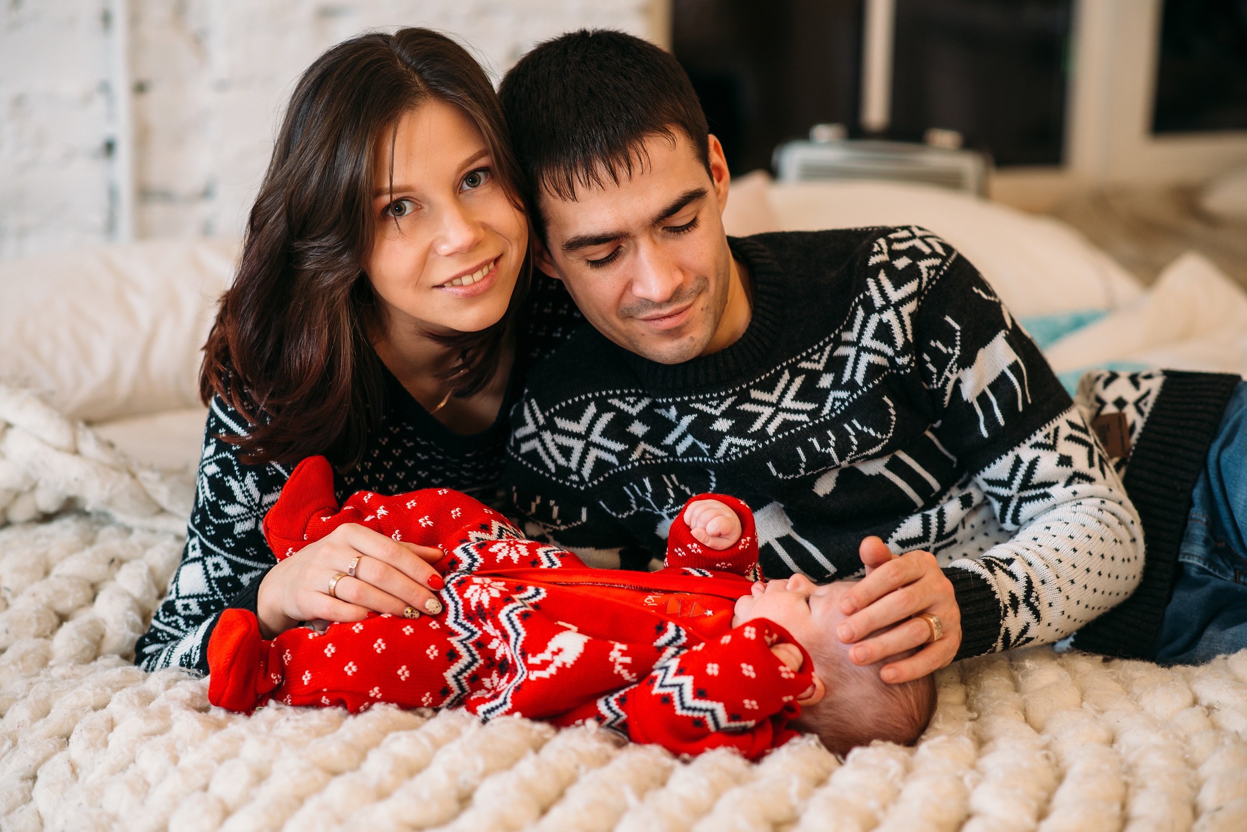 Семейная фотосессия в фотостудии СПб