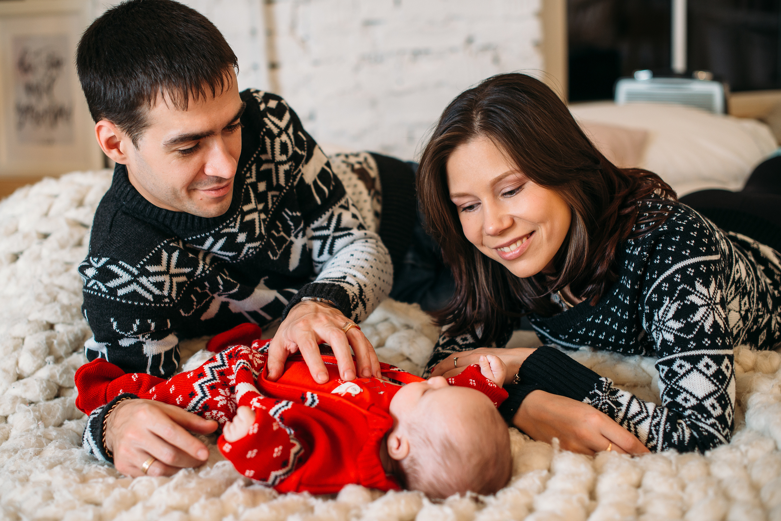 Семейная фотосессия в фотостудии СПб