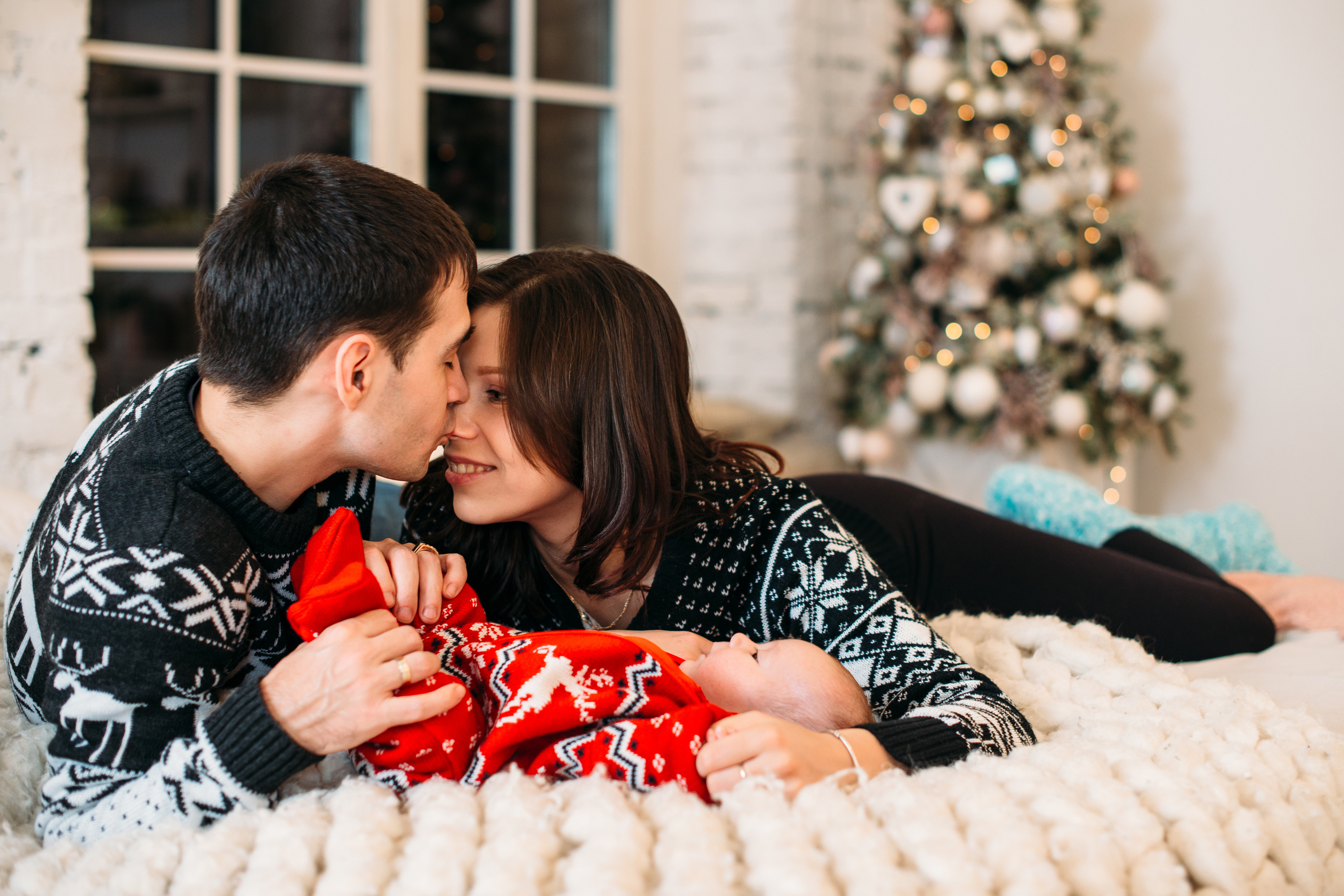 Семейная фотосессия в фотостудии СПб