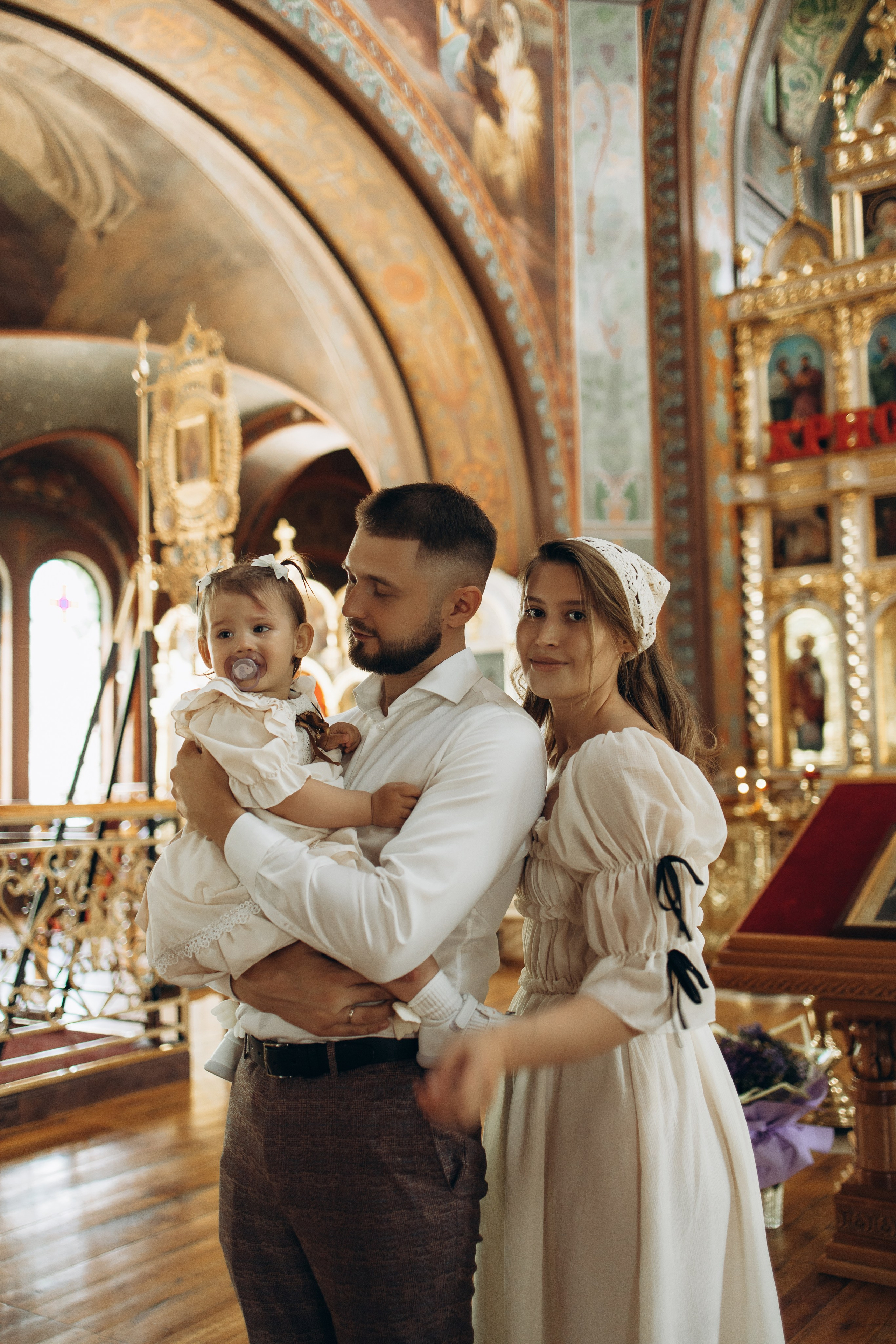 Крещение Стефании. Самый теплый фотограф в Краснодаре Рябоконь Ксения