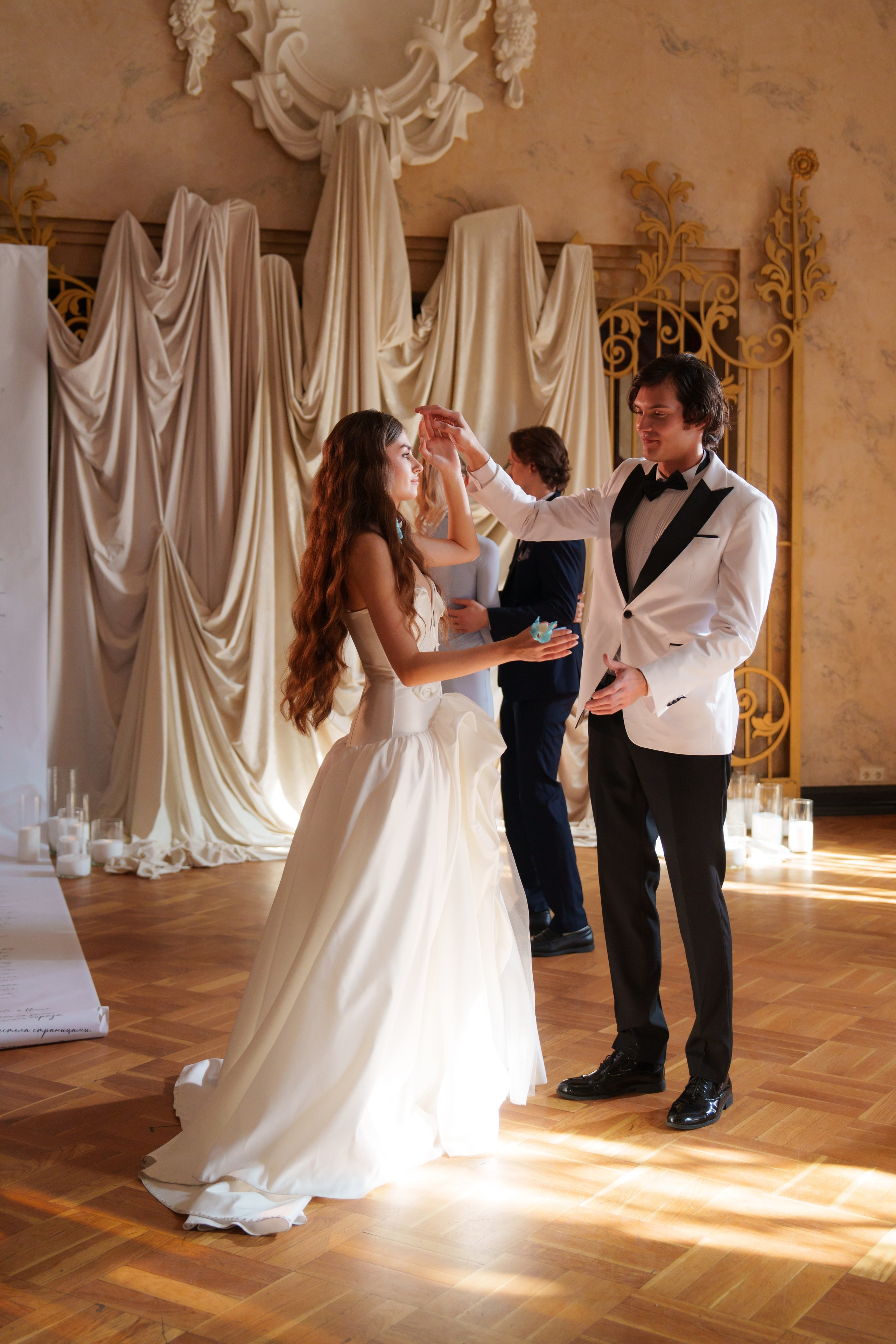 Илья и Алена. Камерный ужин. Свадебный фотограф Москва