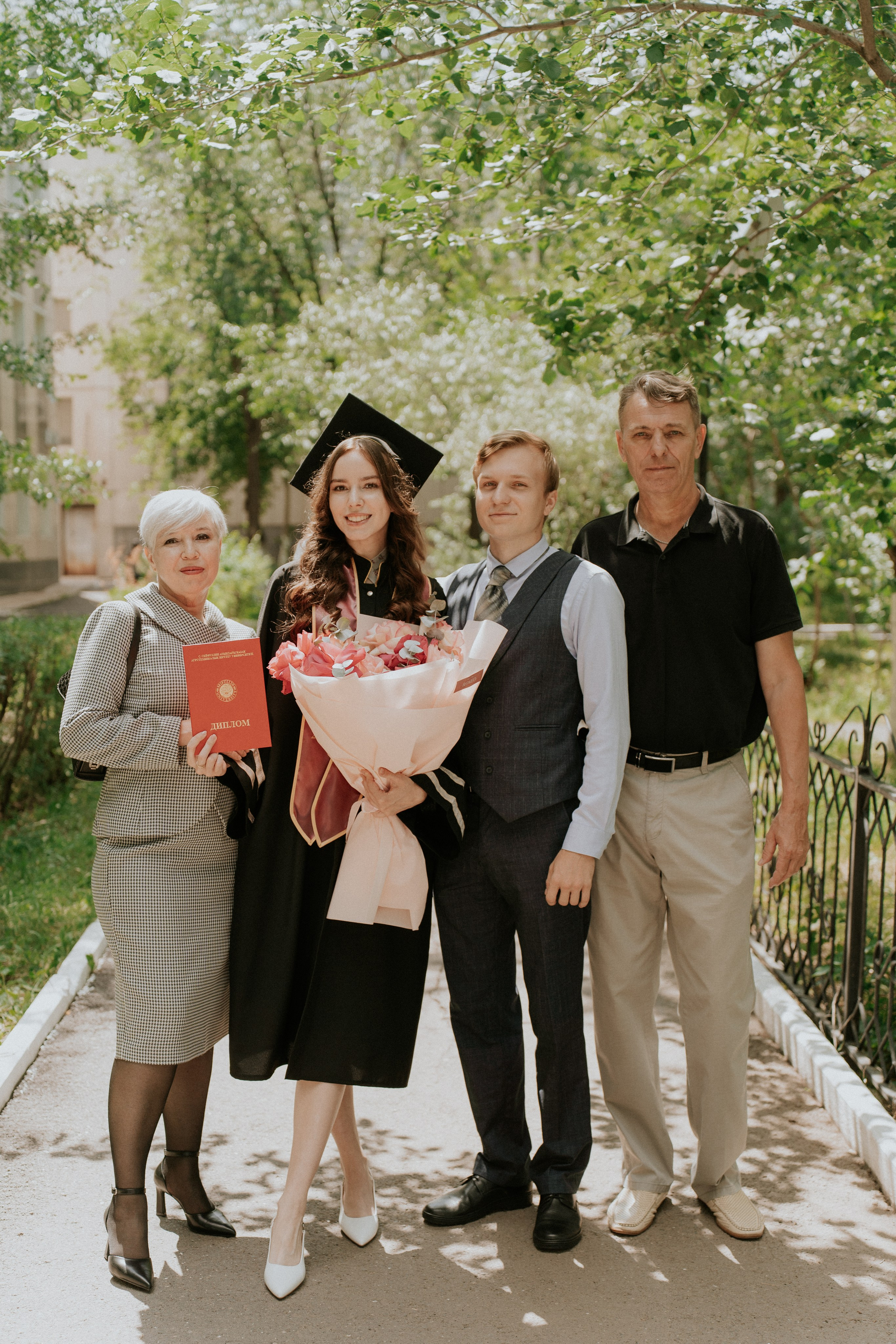 Выпускной Аграрный унивеситет. Крис Богомазова