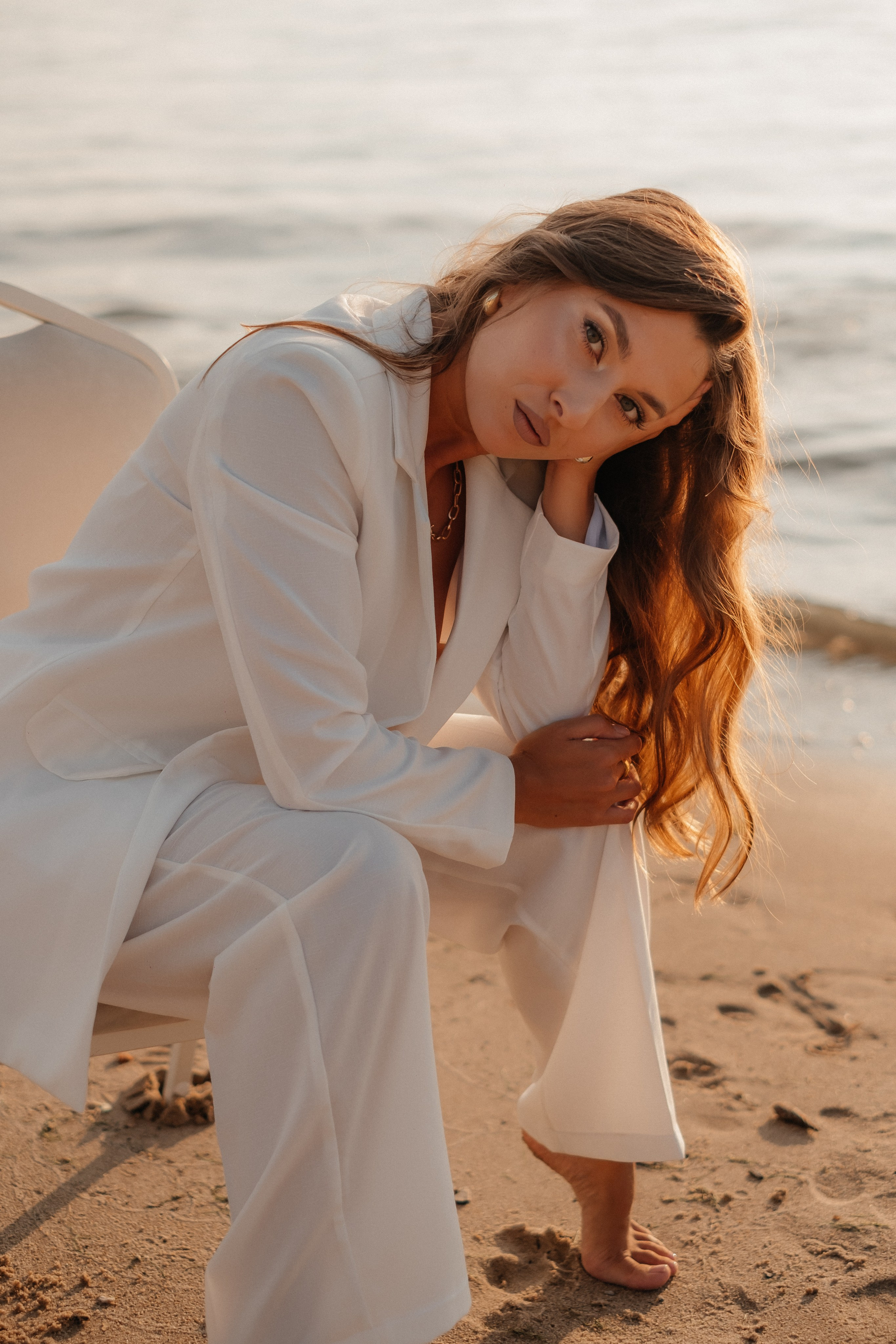 Рита на берегу. Фотограф в Новосибирске Диана Ильиных