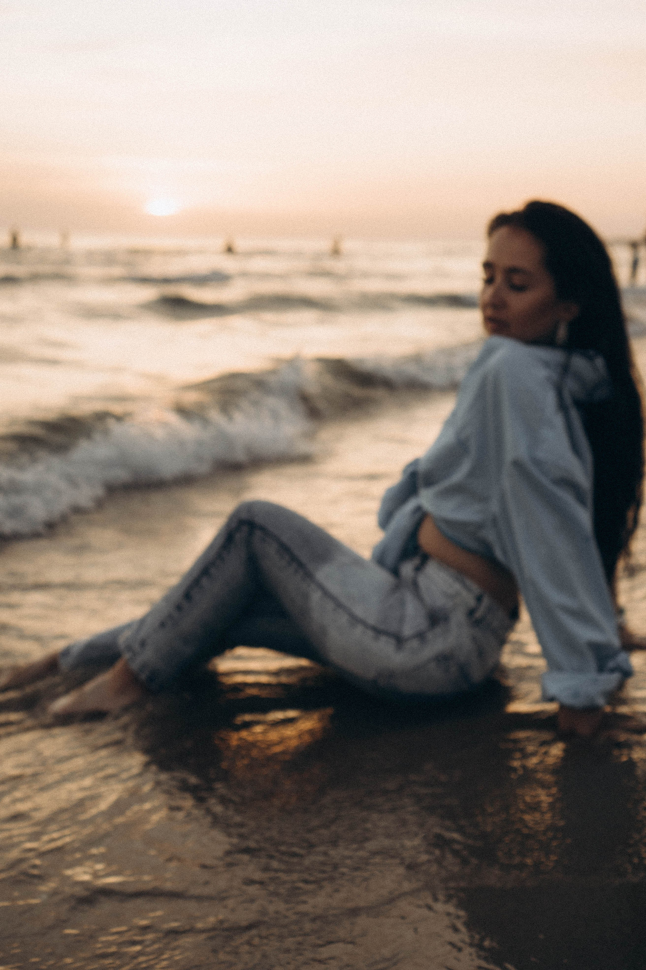 Июльский вечер на берегу черного моря. Профессиональный фотограф, Санкт-Петербург — Виктория Богомолова