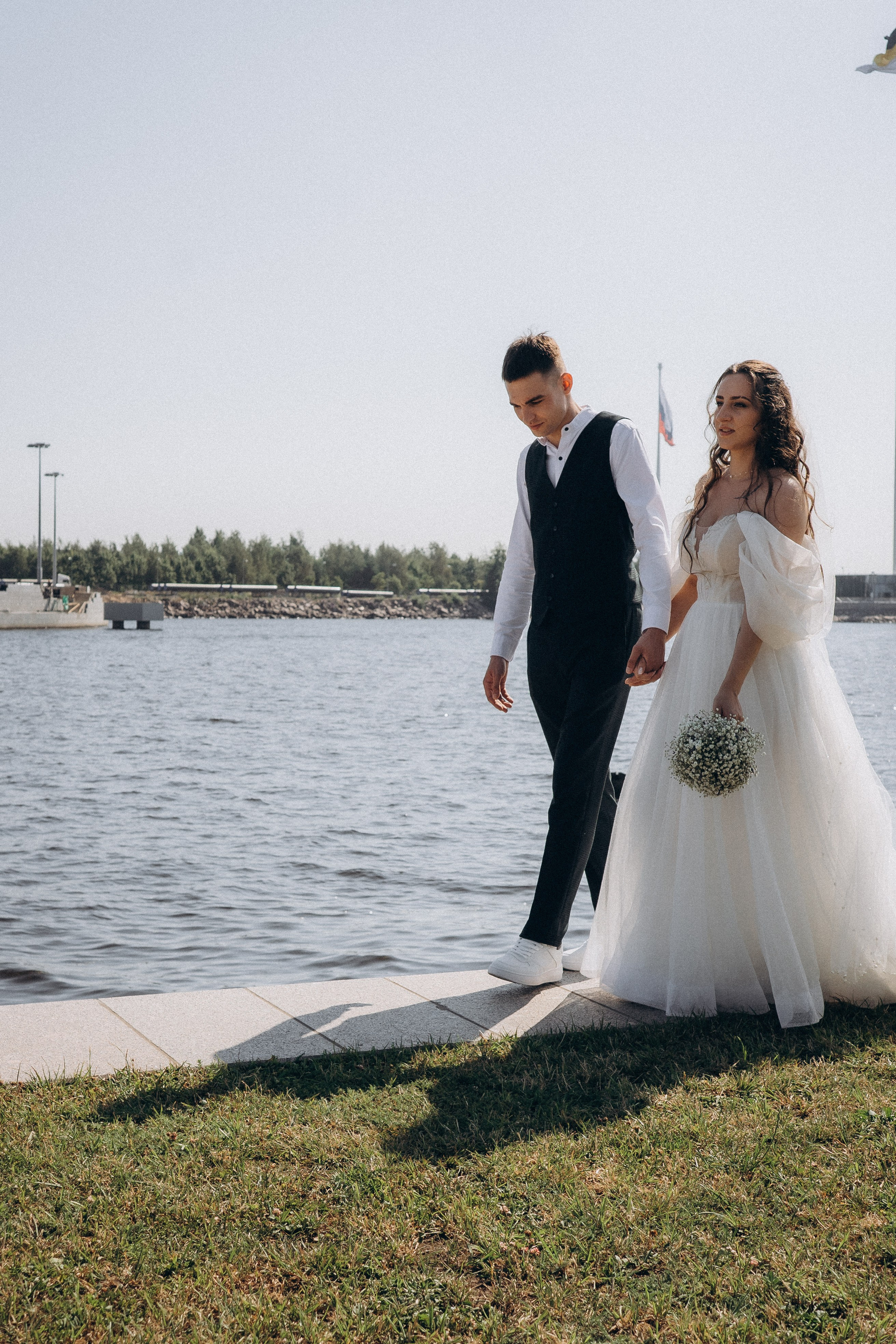 СВАДЕБНАЯ СЬЕМК В ПАРКЕ 300-ЛЕТИЯ. Профессиональный фотограф, Санкт-Петербург — Виктория Богомолова