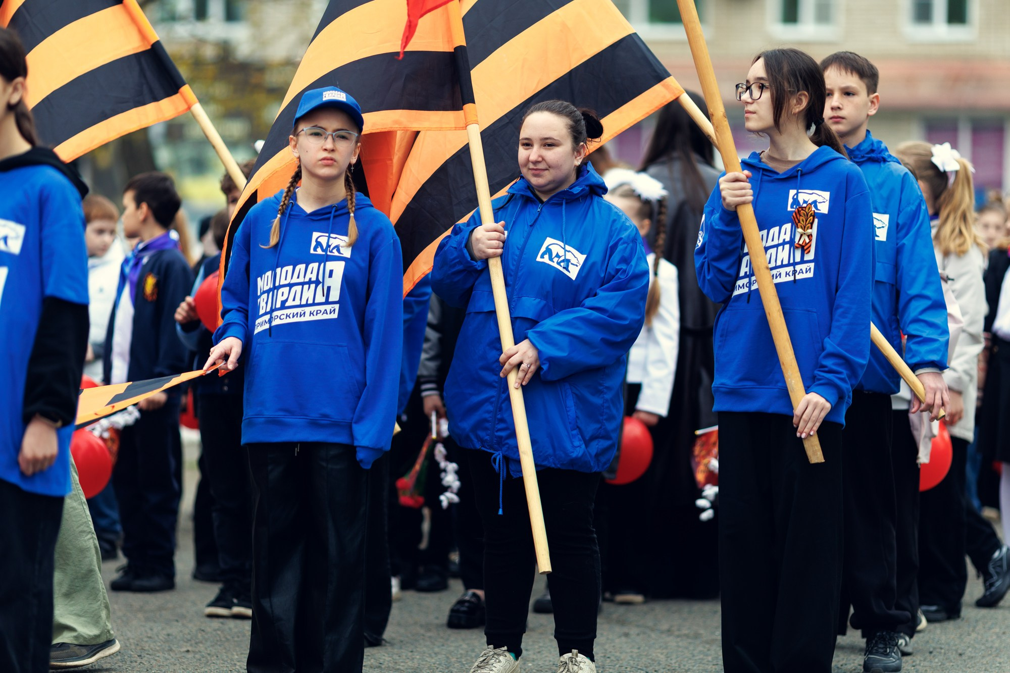 Празднование 80-летия победы над фашизмом. Славянка. Приморский край. Андрей Кровлин — фотограф в Славянке