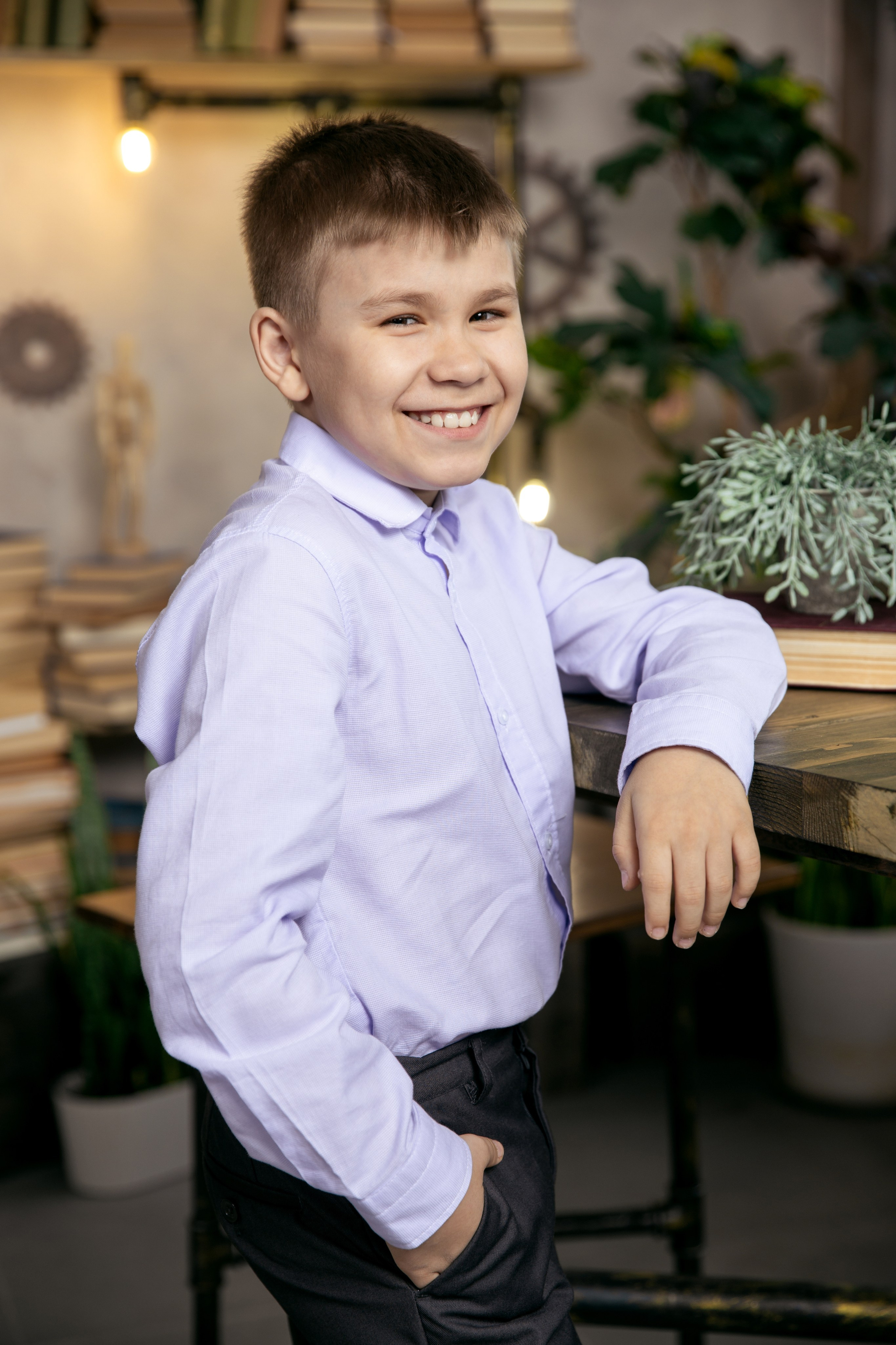 Портреты для четвертого класса в студии. Выпускные альбомы Евгении Виноградовой г. Липецк