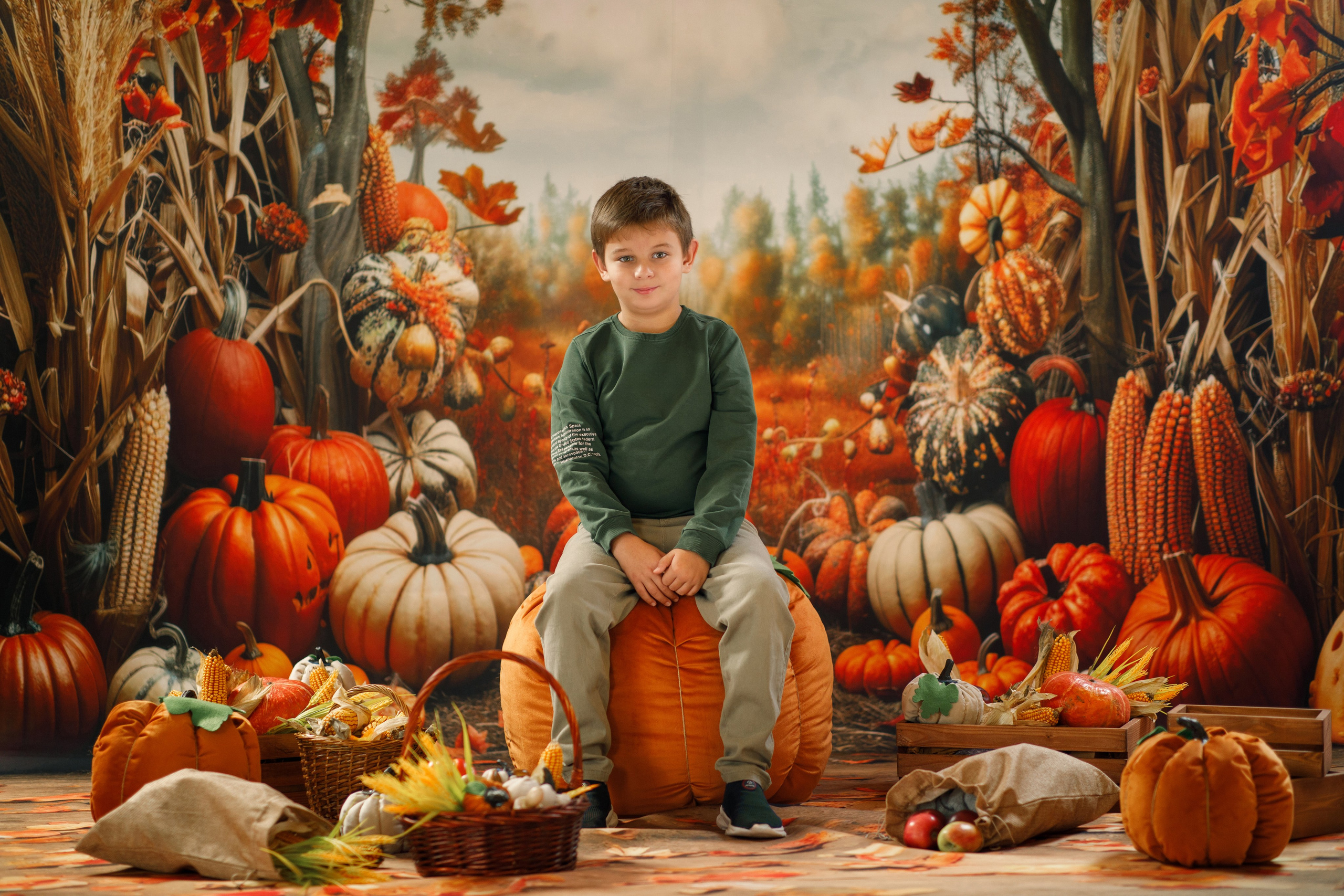 Фотопроект для детских садов «Осень». Фотограф во Владикавказе Юрий Геворгизов