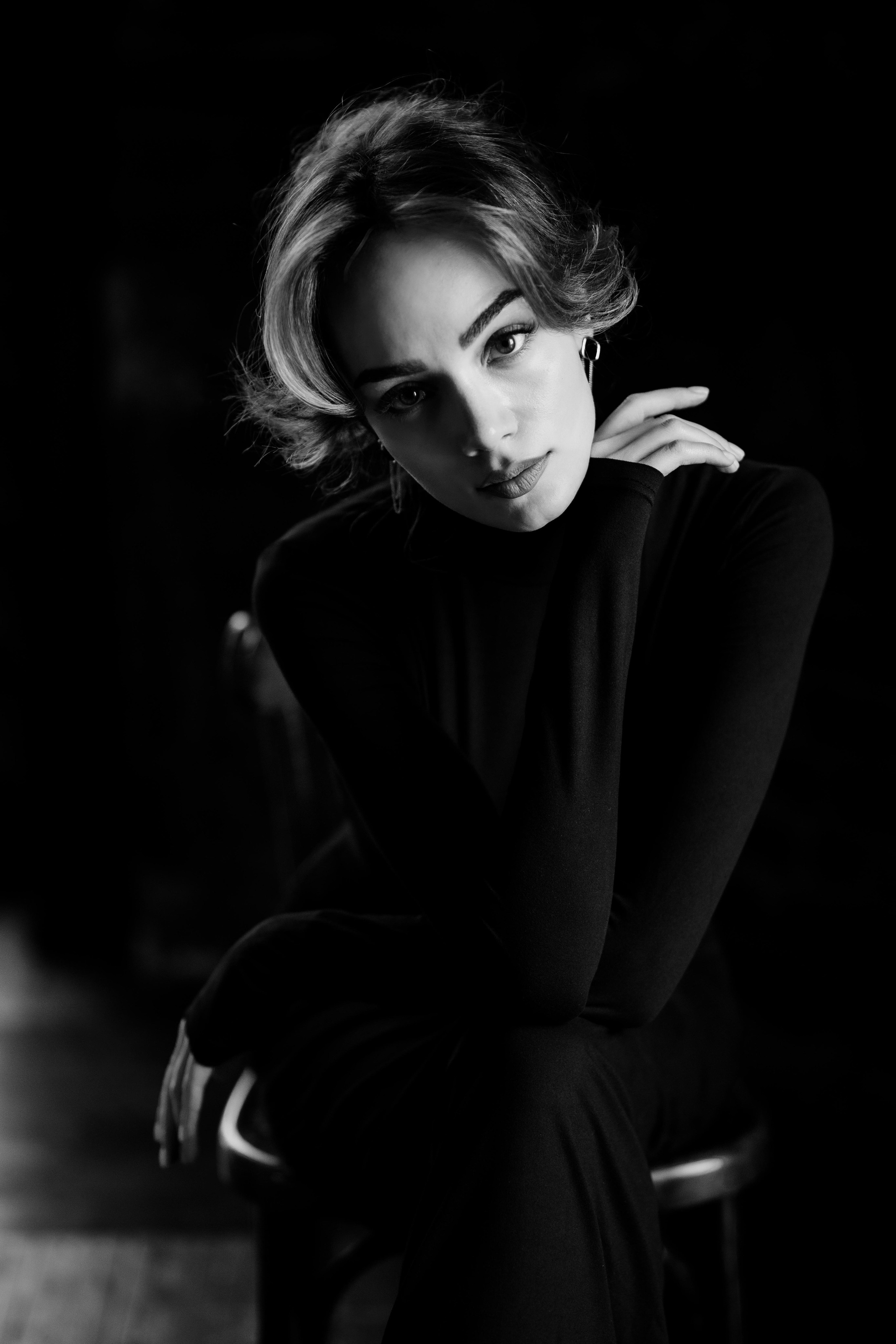 ЧБ Фотограф Ольга Лесли