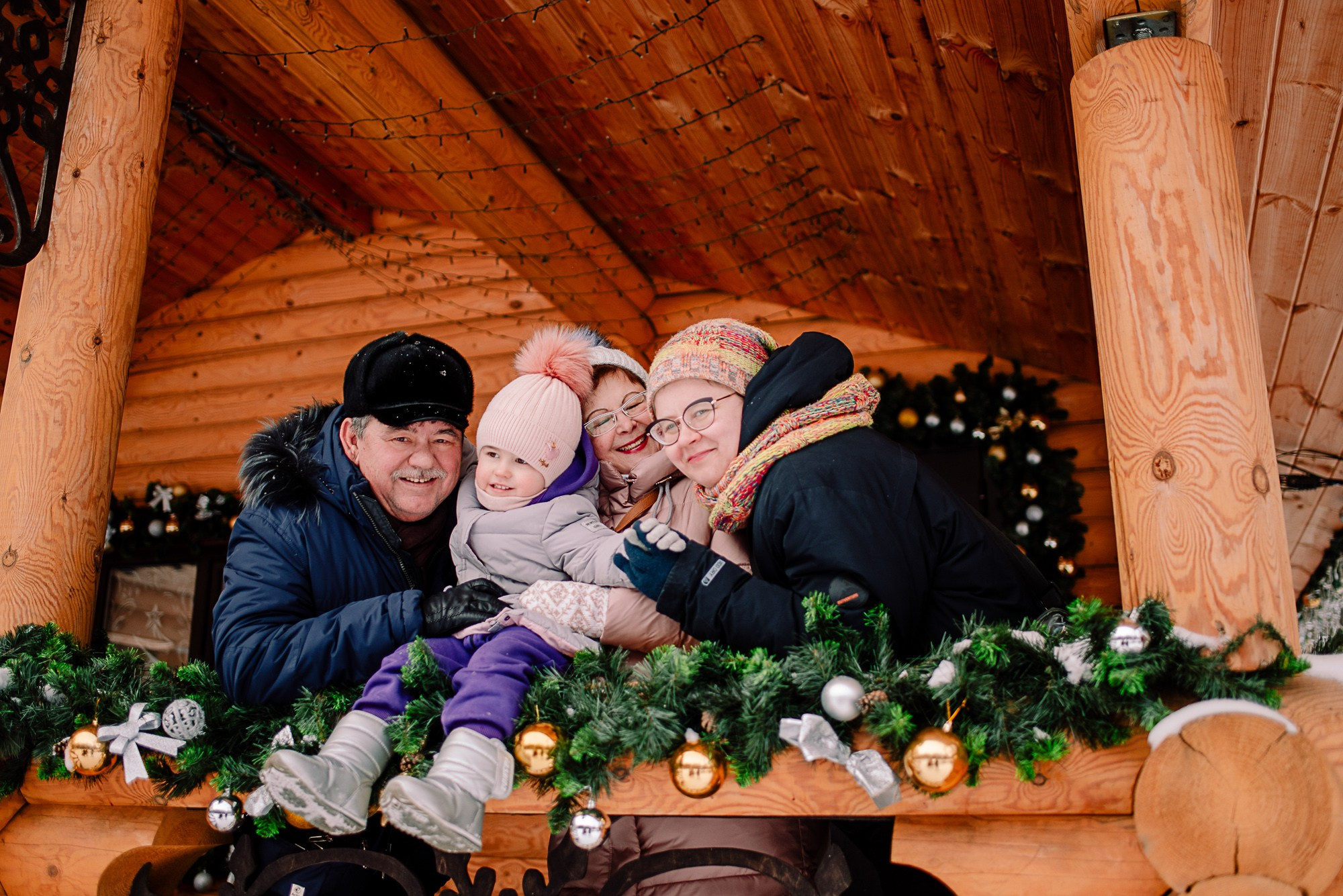 Ева, снежинки, ватрушки. Семейный и свадебный фотограф в Рязани Лиза Голованова