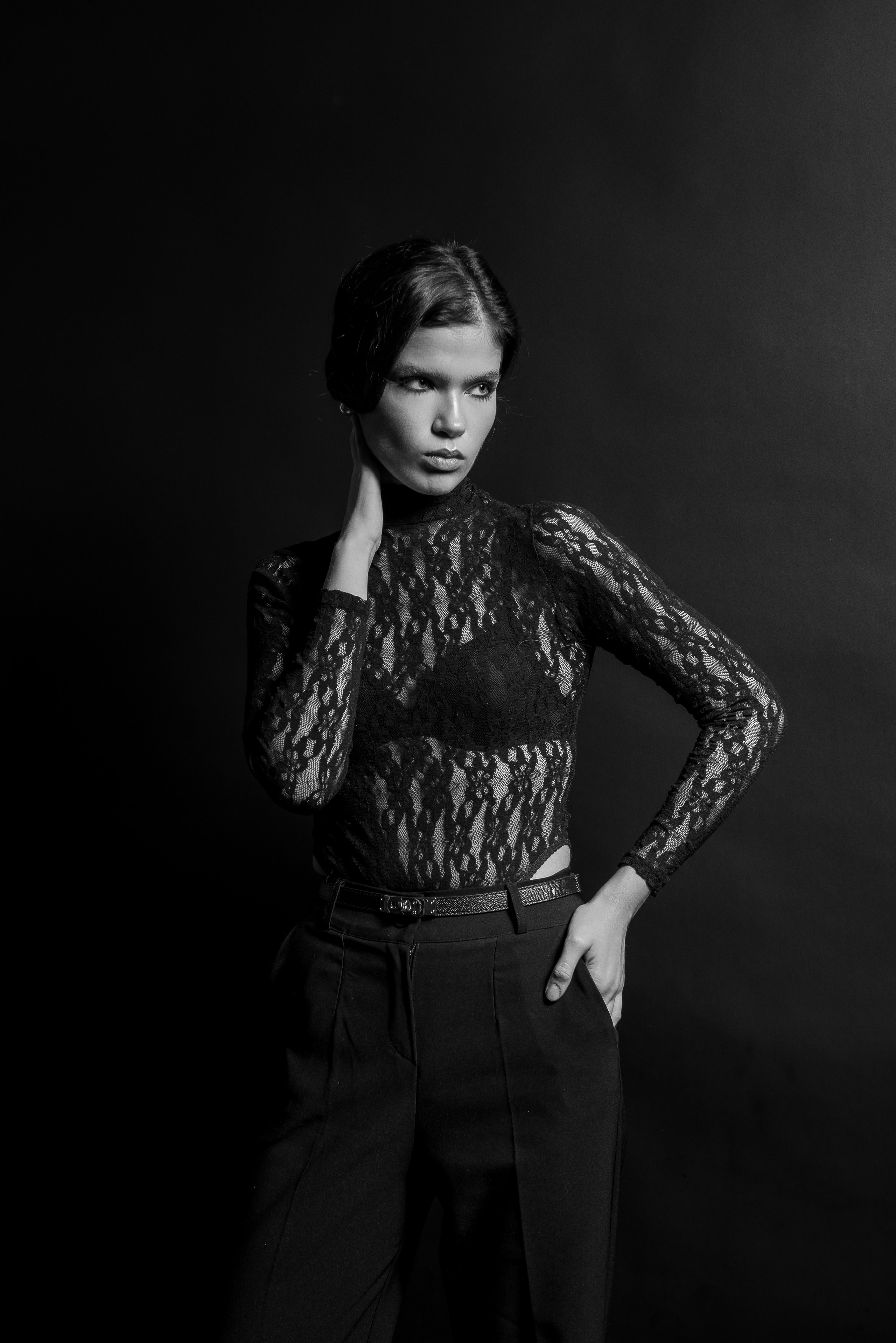 Фотосъемка женского студийного портрета в Воронеже