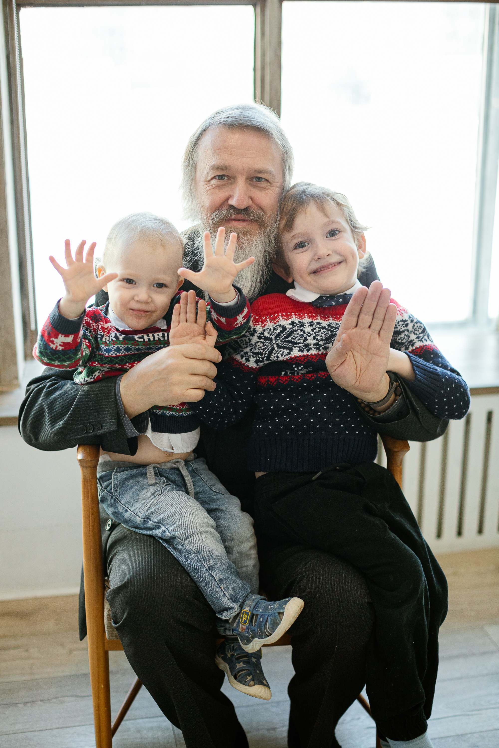 Новогодняя фотосессия в студии