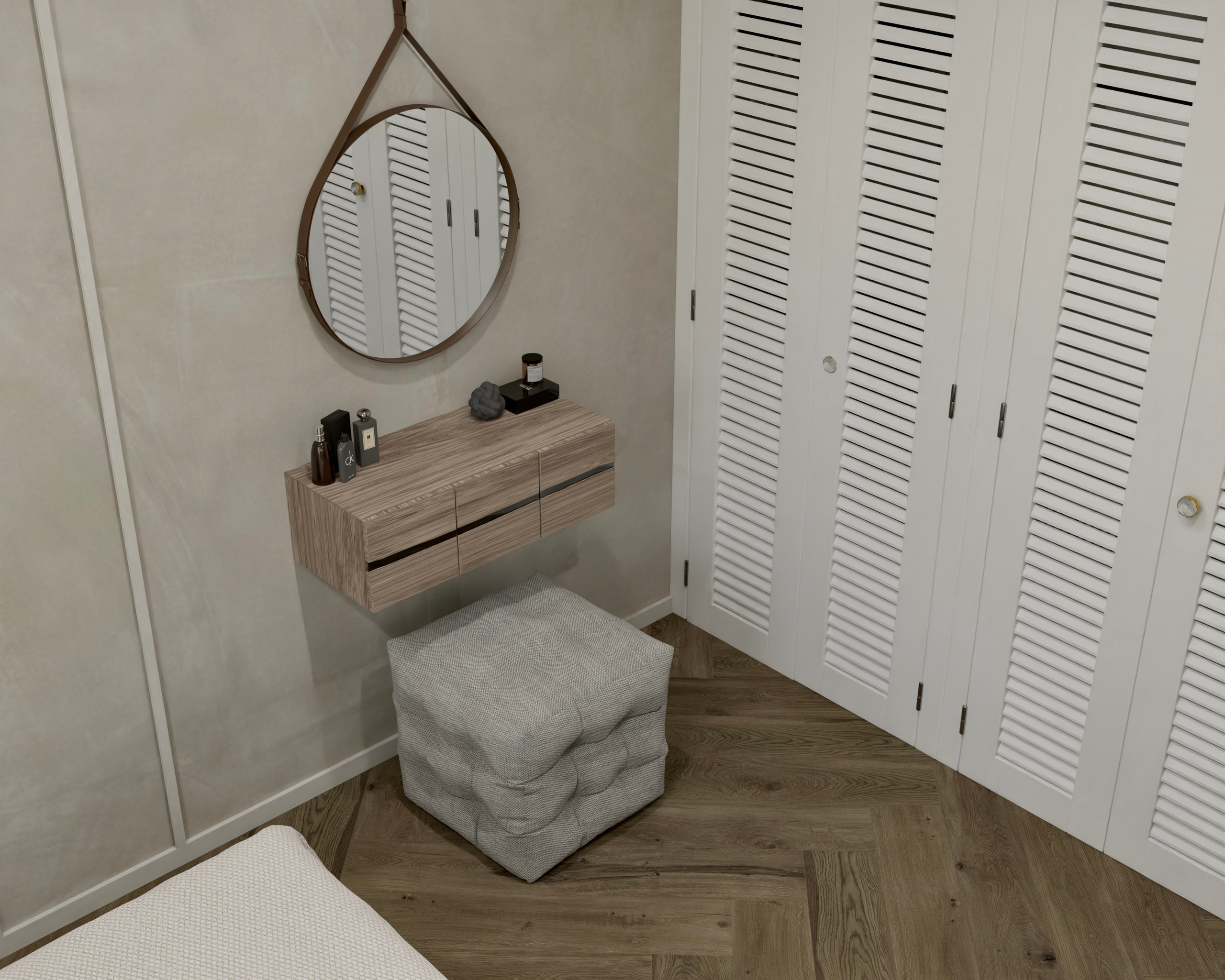 Двухкомнатная квартира — 57 м². DMDesign — студия дизайна интерьеров