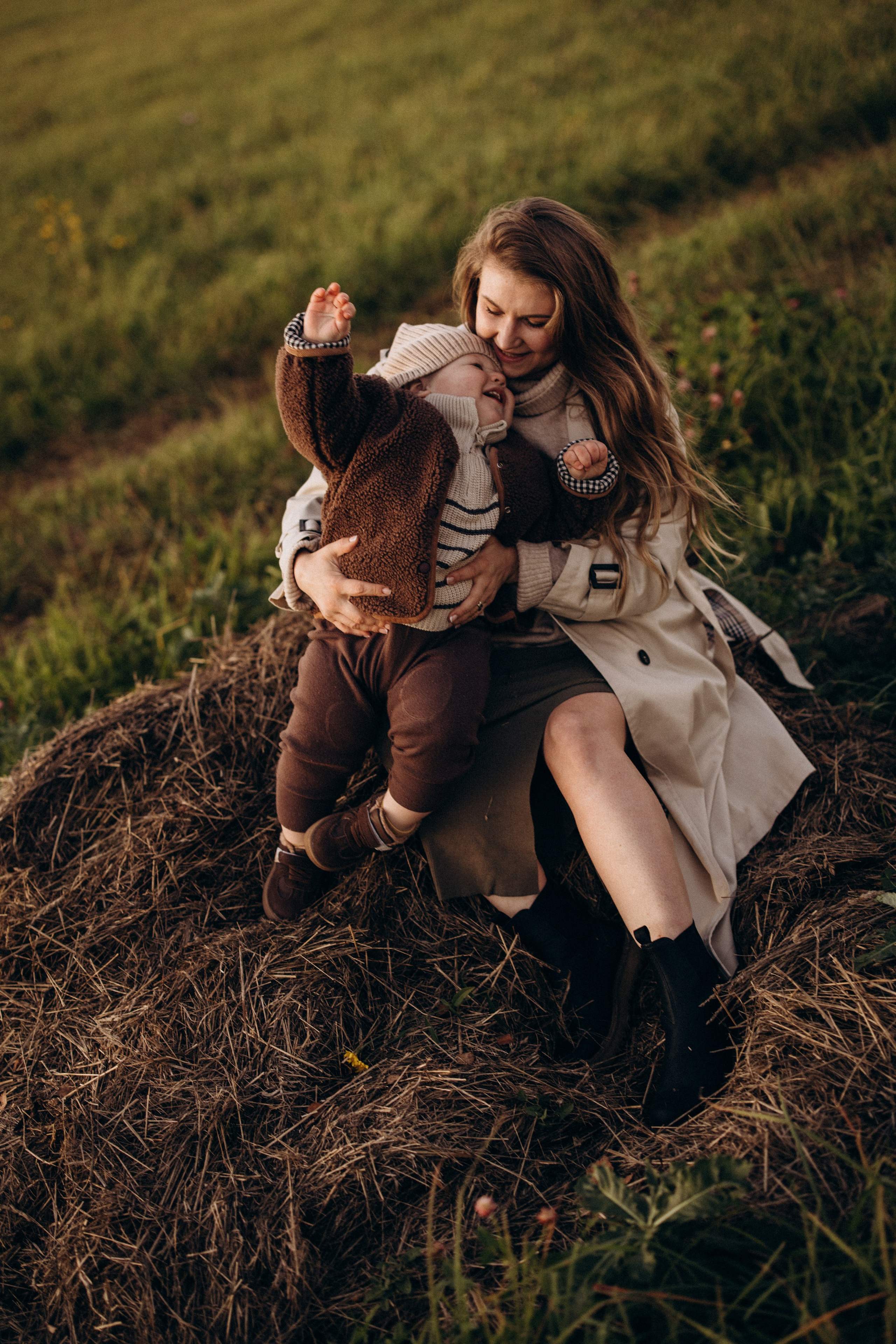 На закате. Евгения Пелипас