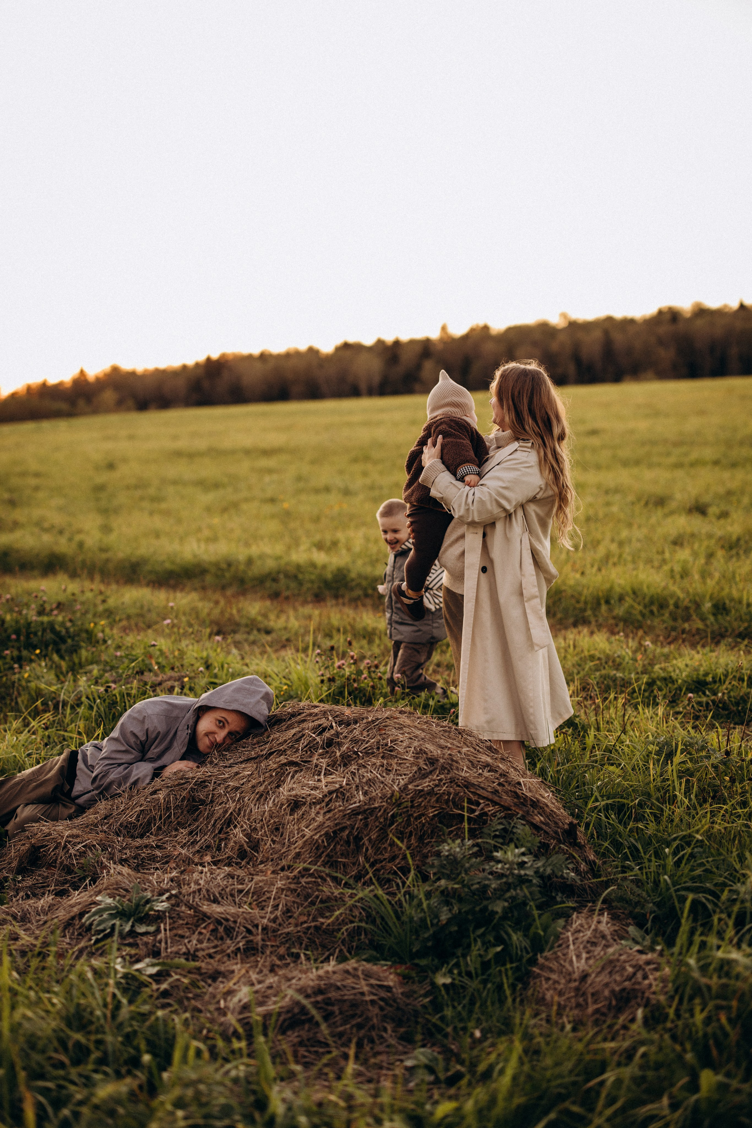 На закате. Евгения Пелипас