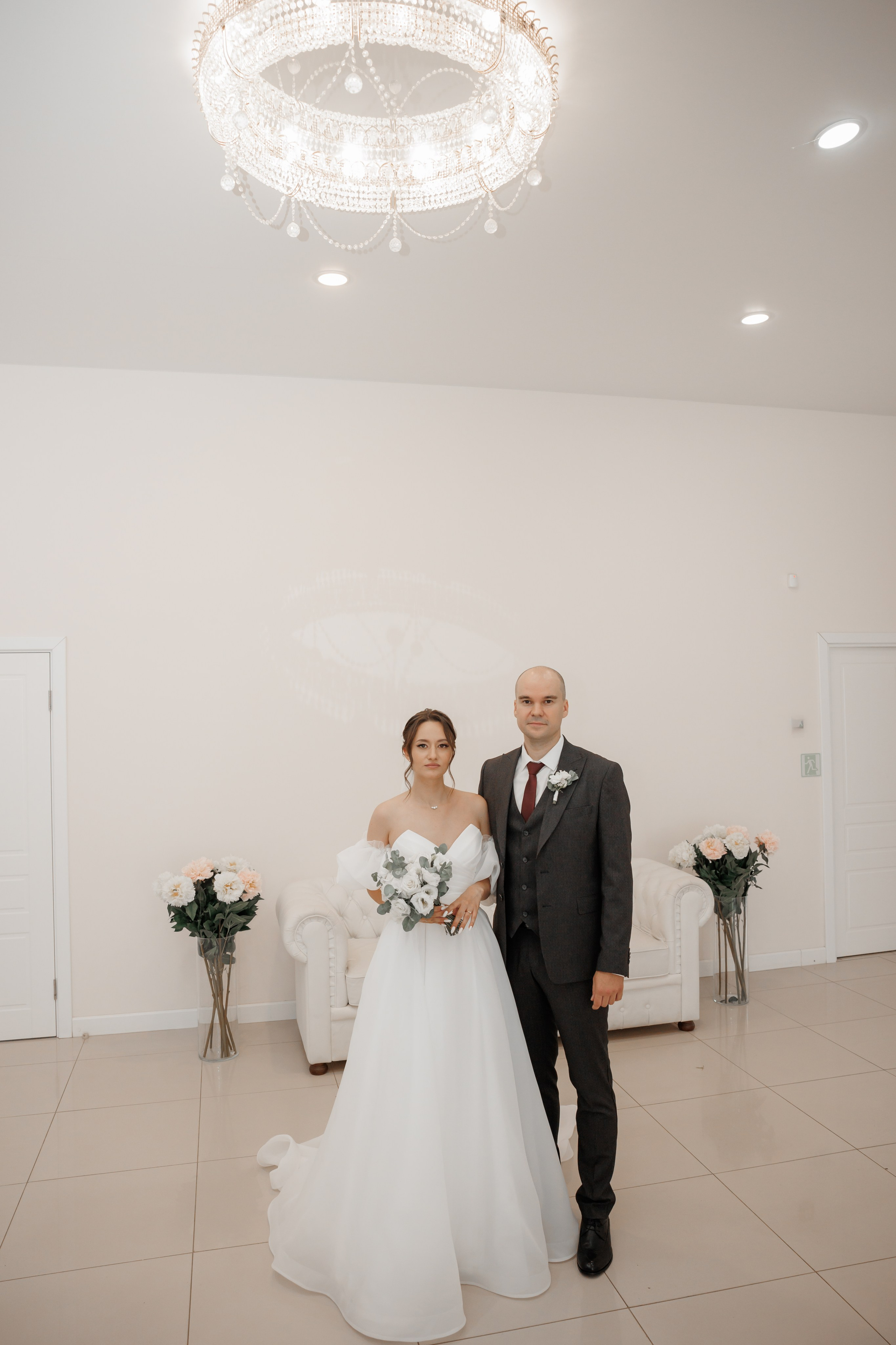 Полина и Дмитрий, загородный клуб «Барин», ЗАГС в г. Пушкино. Свадебный и репортажный фотограф (Москва, Королев и другие)