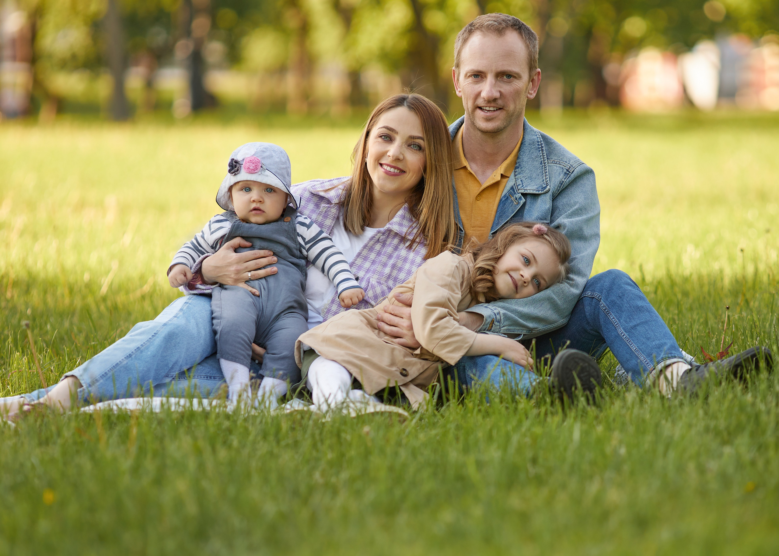 Семейная фотосессия в парке