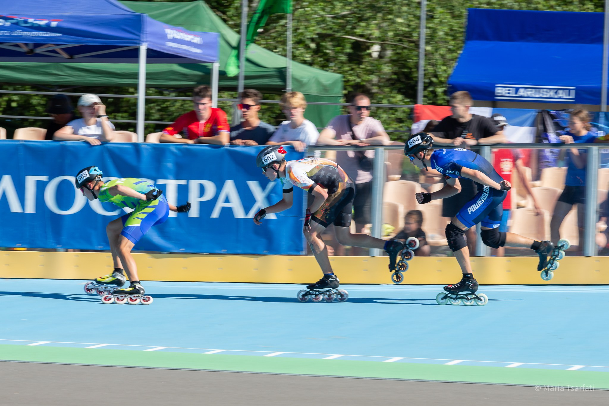 Международные соревнования по спидскейтингу. Солигорск, Беларусь. 2025. Спортивная съемка Мария Царфати