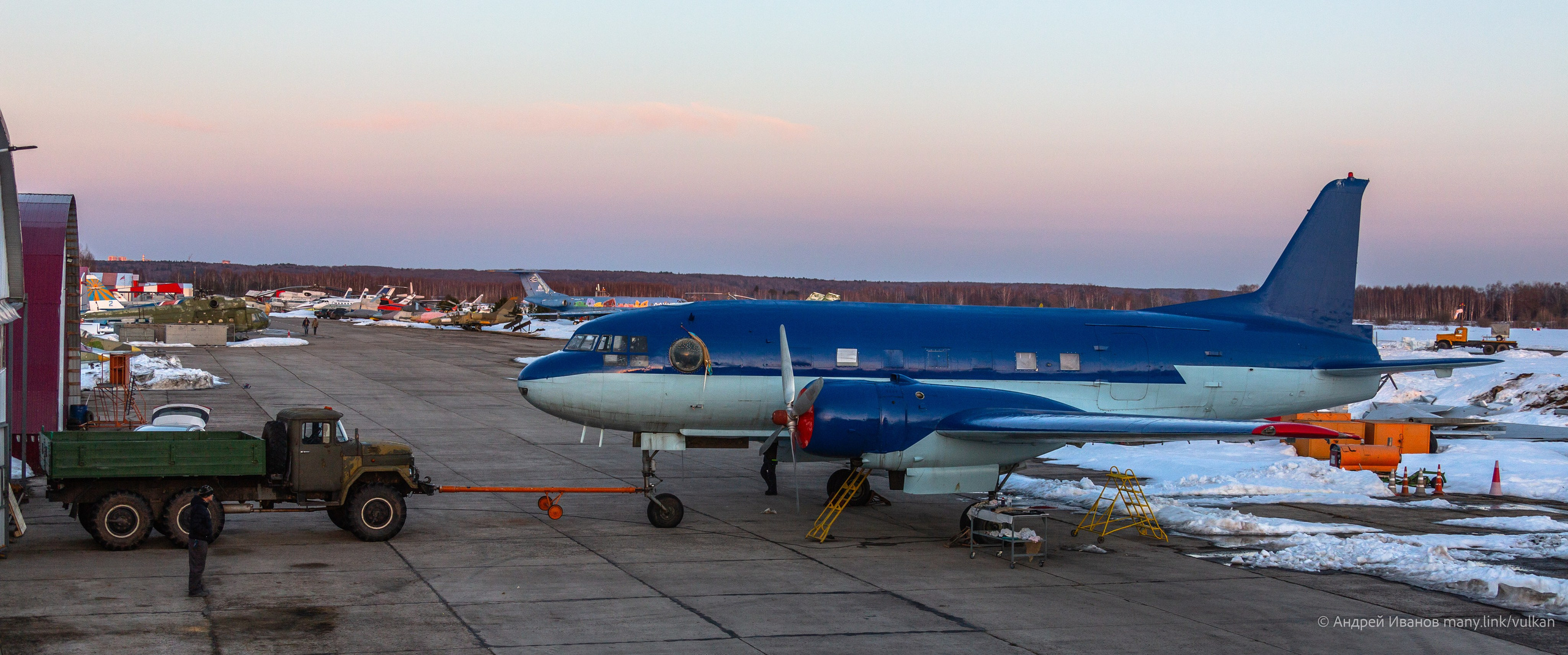 Ил-14Т «Голубая Мечта» (2026 г.). Фотоальбом показывающий увлекательный мир авиации и мир медведей Андрея Иванова