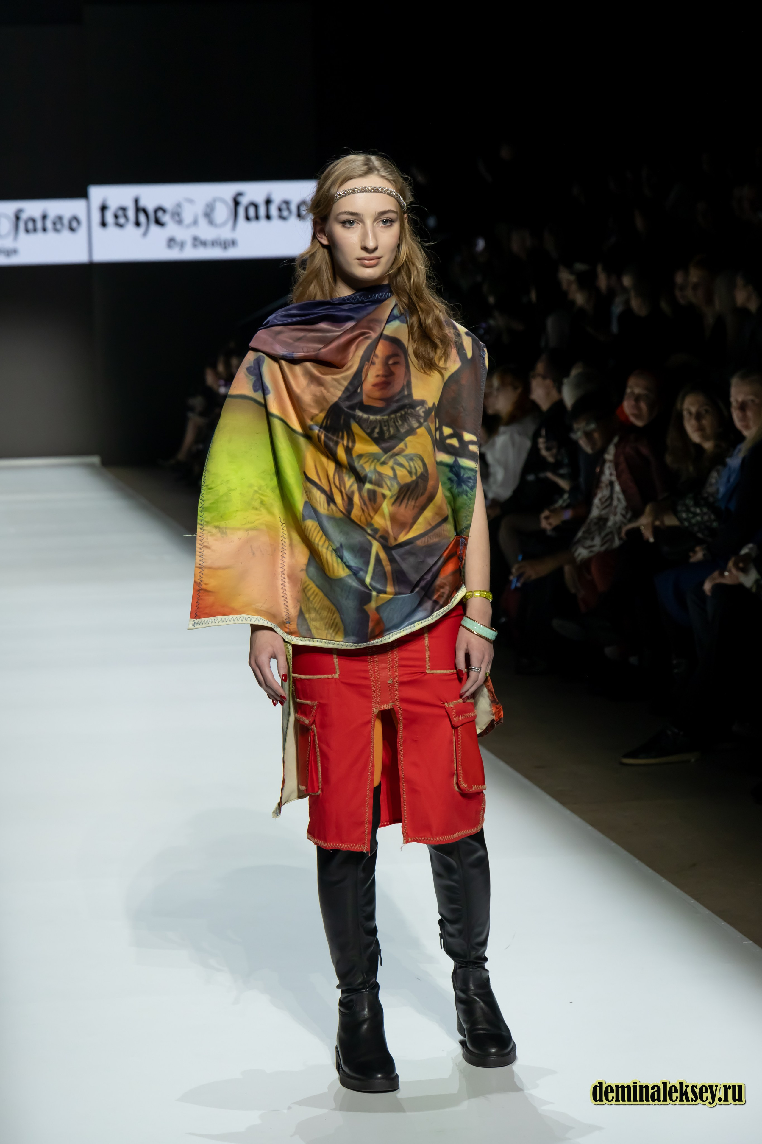 Московская неделя моды 2024 9 октября дизайнер Tshegofatso by design. Репортажный, семейный и студийный фотограф в Москве Демин Алексей